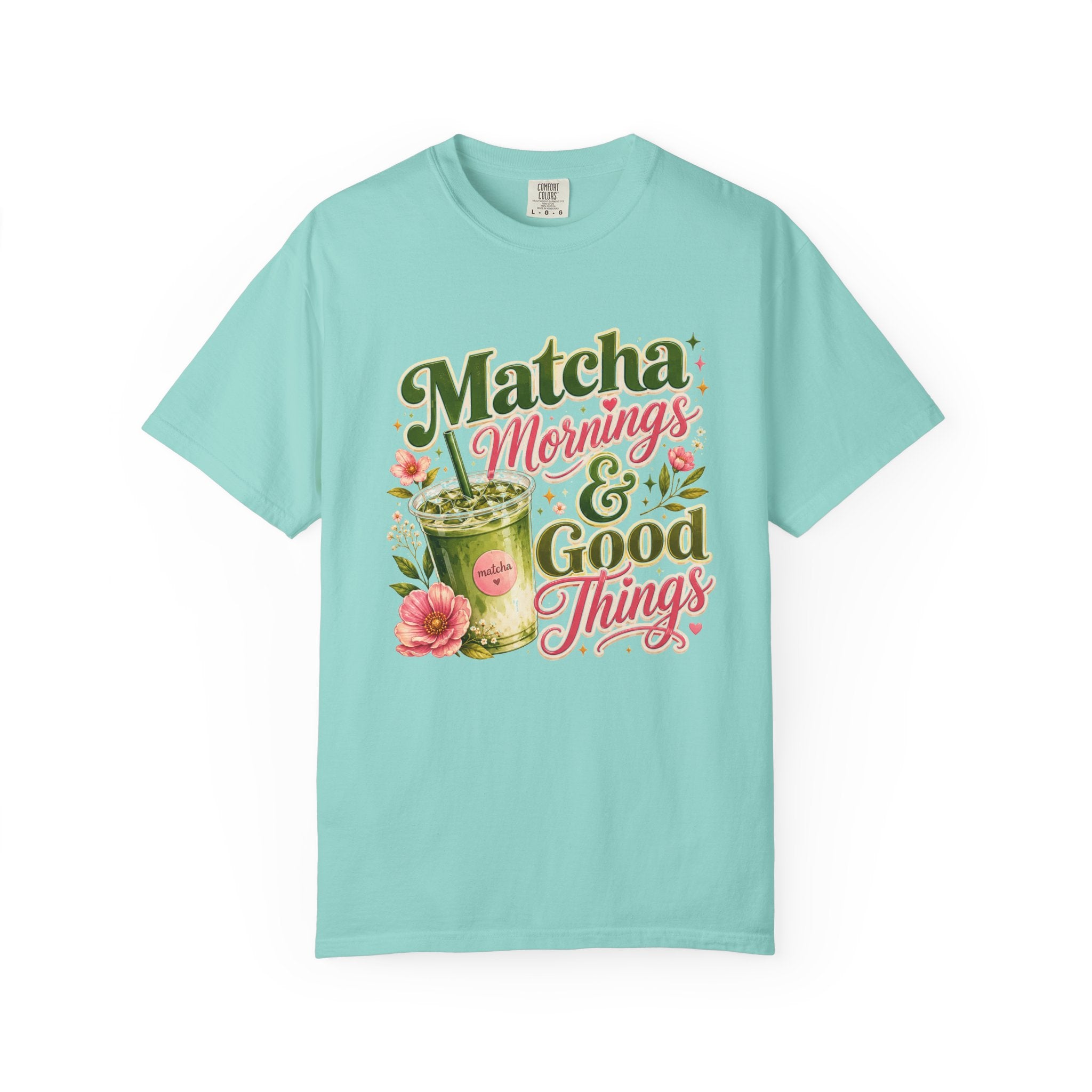 Matcha Mornings & Good Things - Retro Latte Tee