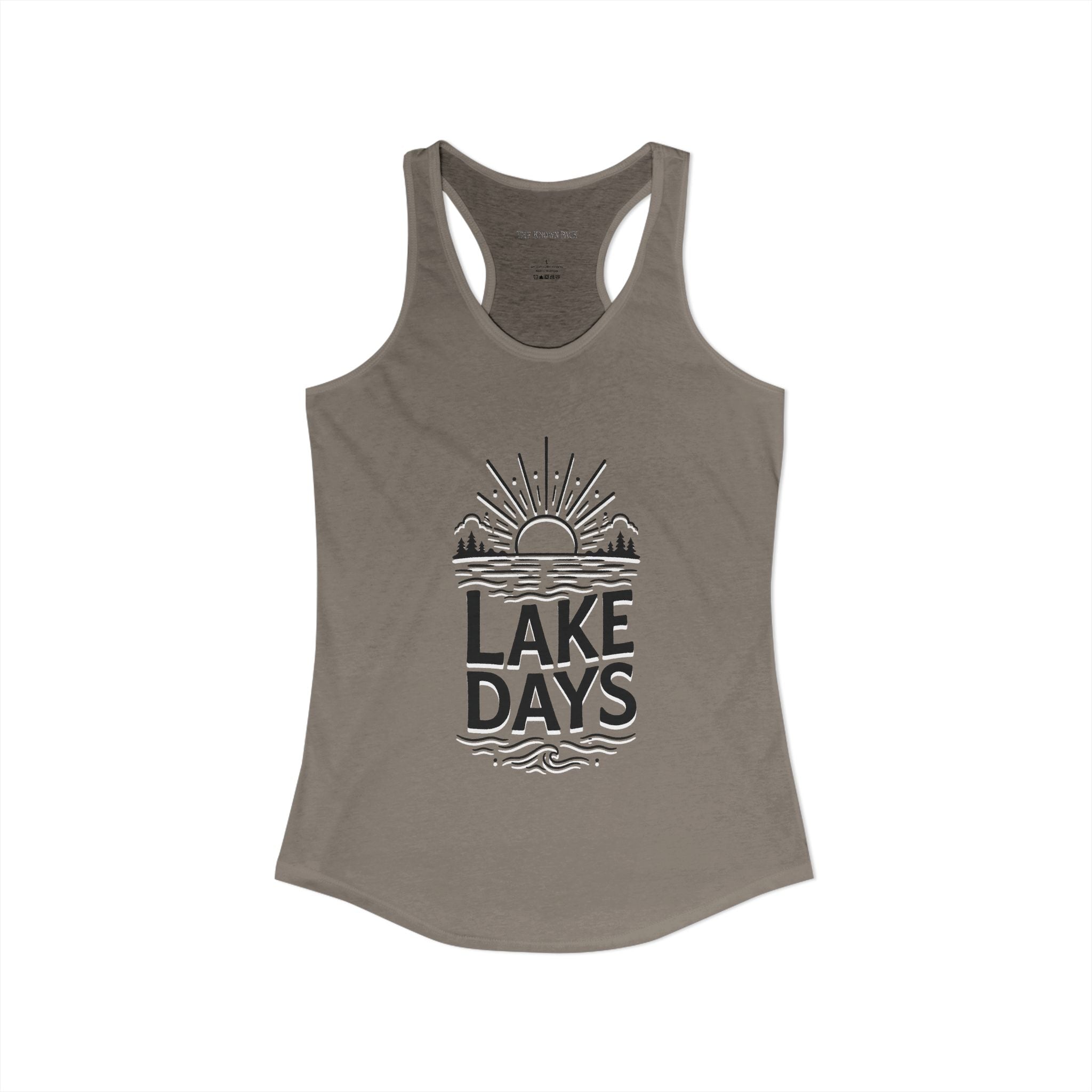 Lake Days — Women's Racerback Tank