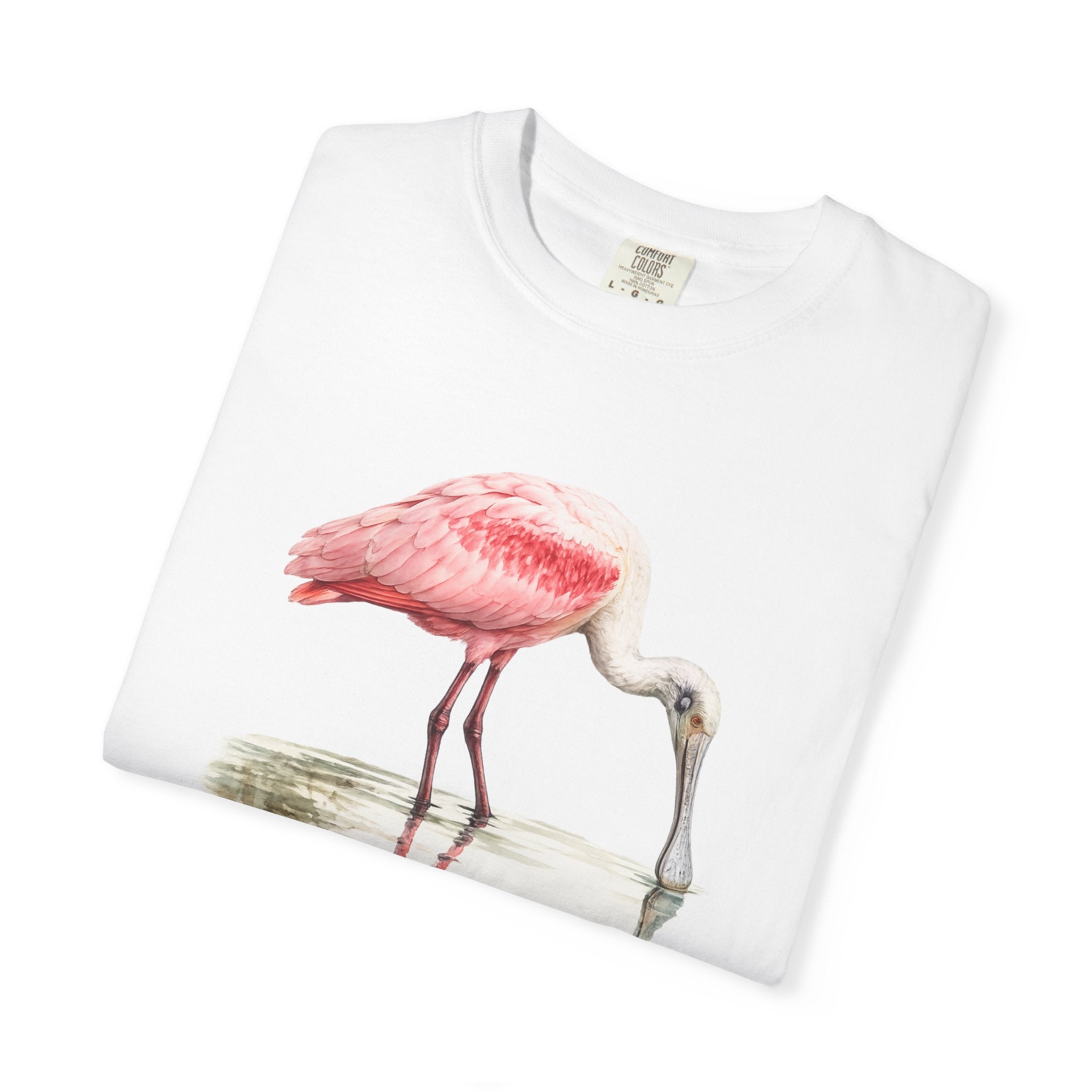 Roseate Spoonbill at the Shallows Tee
