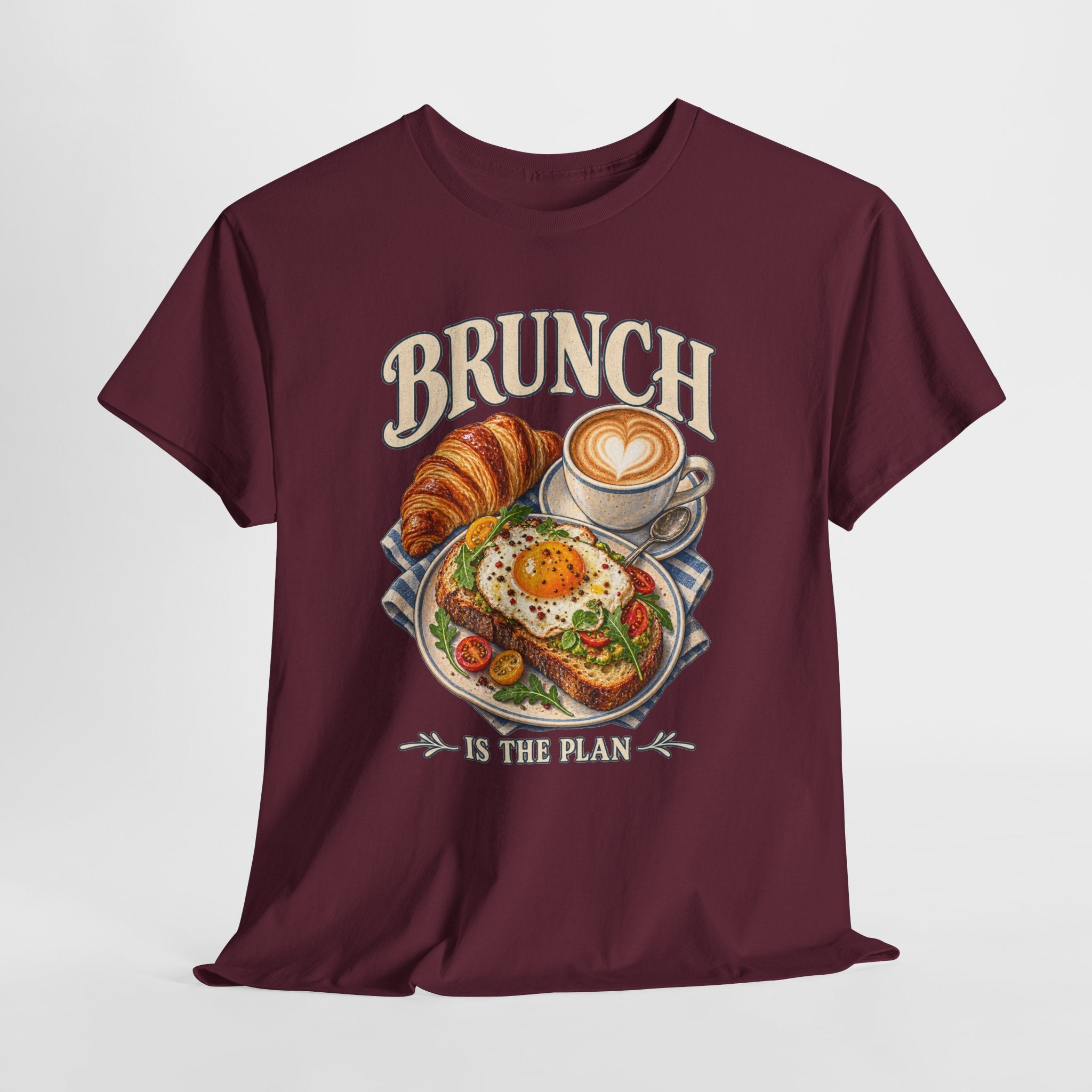 Brunch Is the Plan Funny Brunch T-Shirt