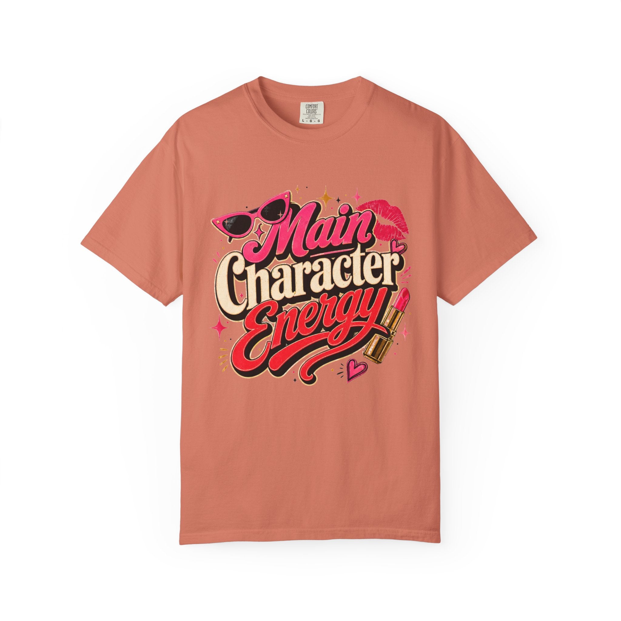 Main Character Energy - Retro Glam Tee