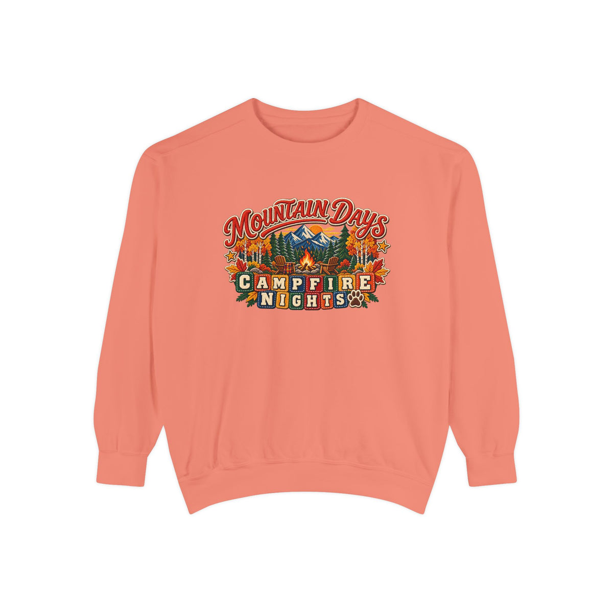 Mountain Days Campfire Nights Sweatshirt