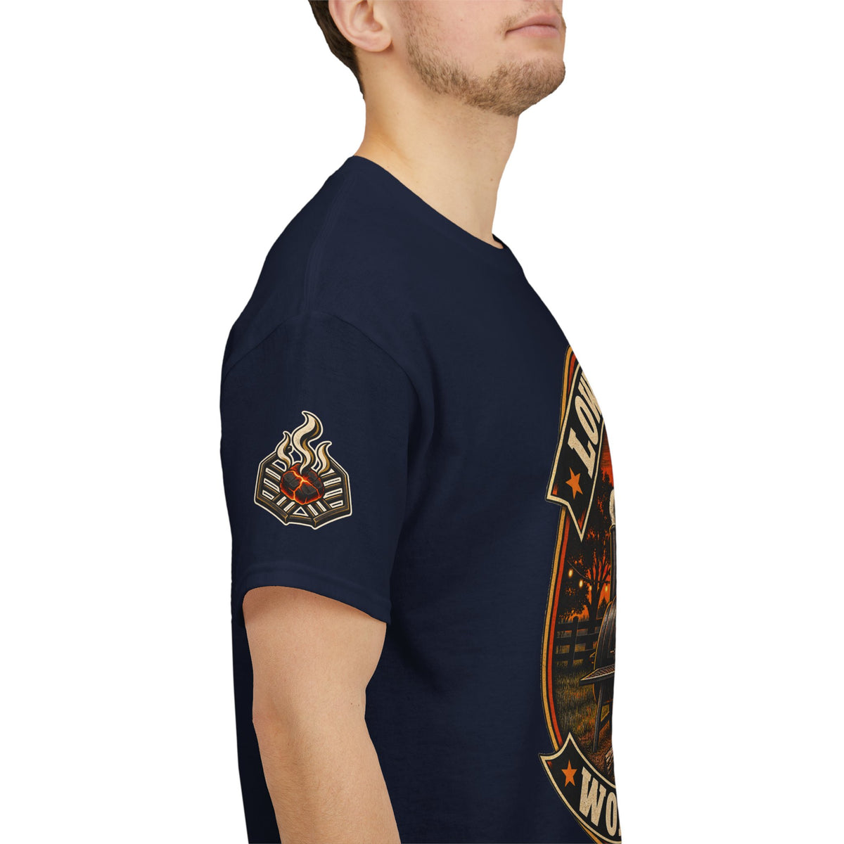 Low. Slow. Work It. BBQ Smoker T-Shirt