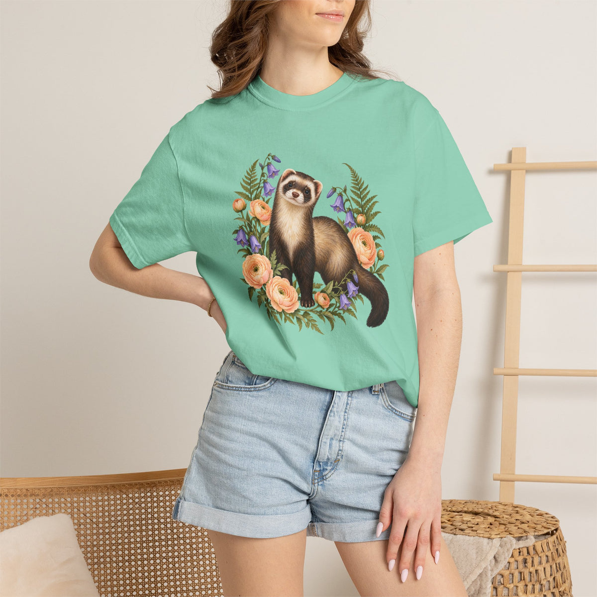 American Kestrel Coneflower Tee