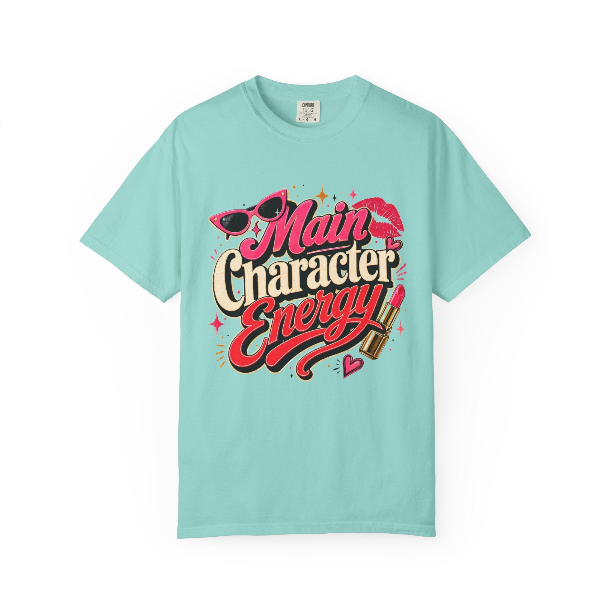Main Character Energy - Retro Glam Tee