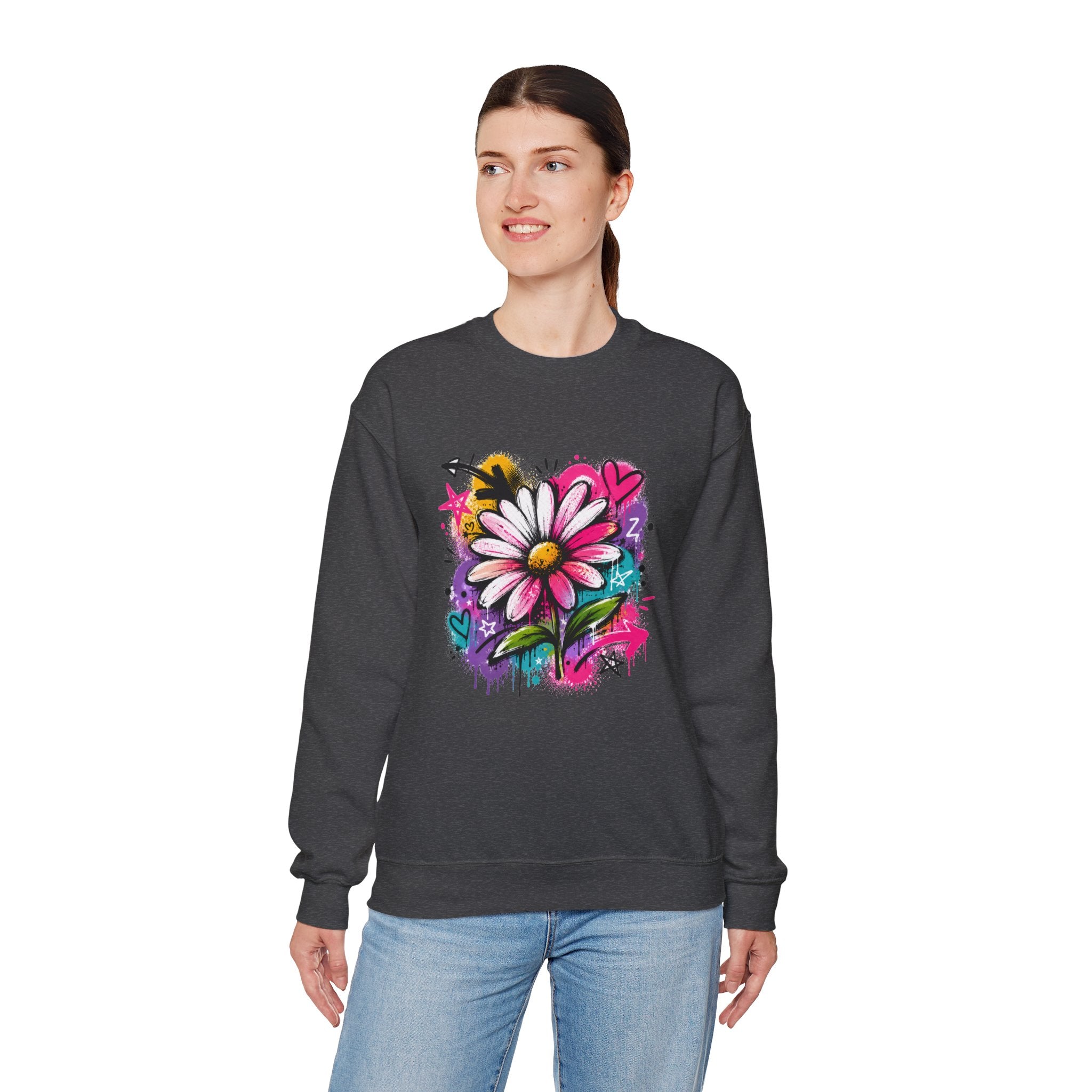 Wild Daisy — Graffiti Sweatshirt