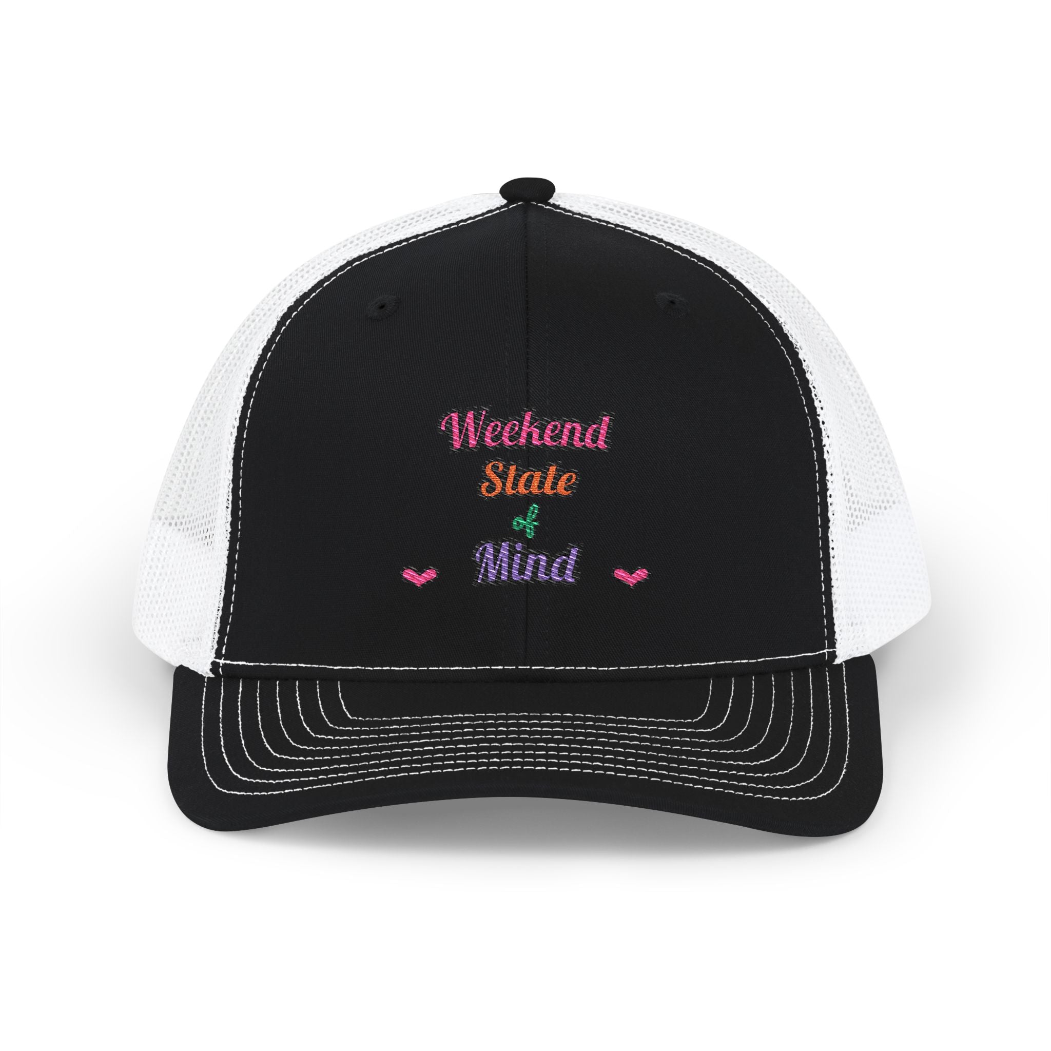 Weekend State of Mind — Embroidered Trucker Hat