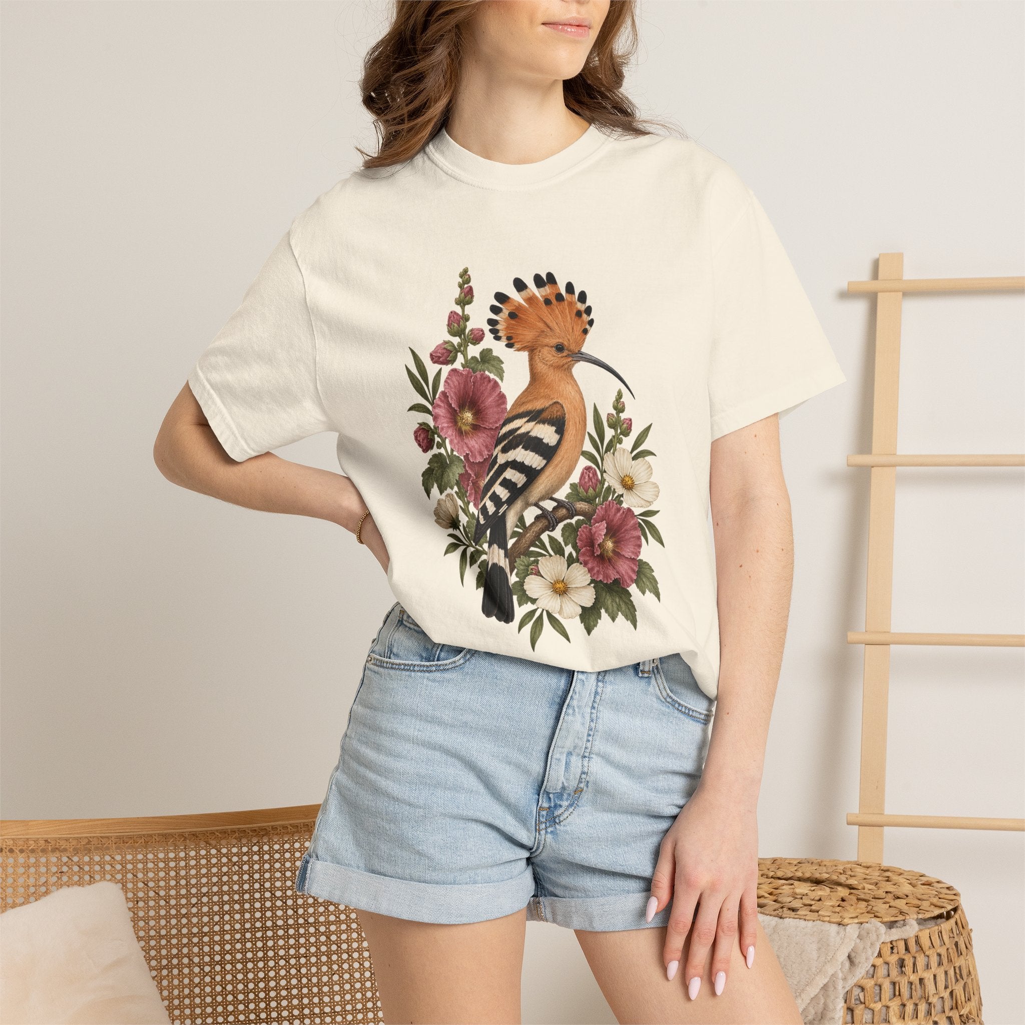 Glasswing Butterfly Scabiosa Tee