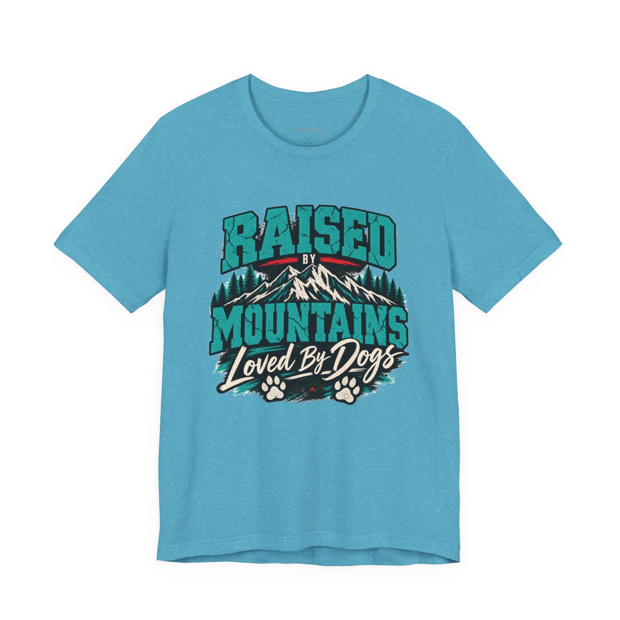Raised by Mountains T-Shirt — Garment-Dyed Cotton