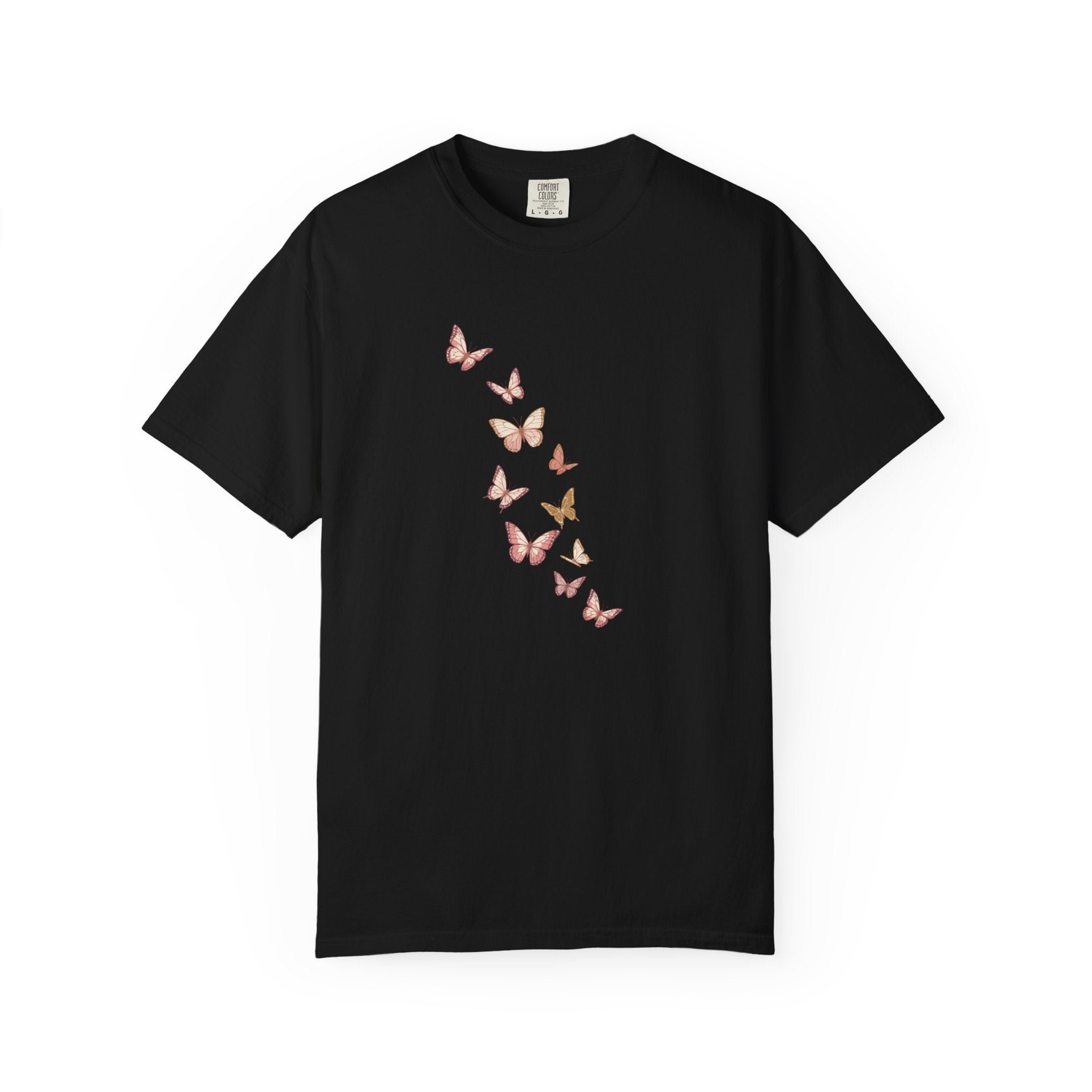 Gilded Kaleidoscope — Premium Butterfly Tee