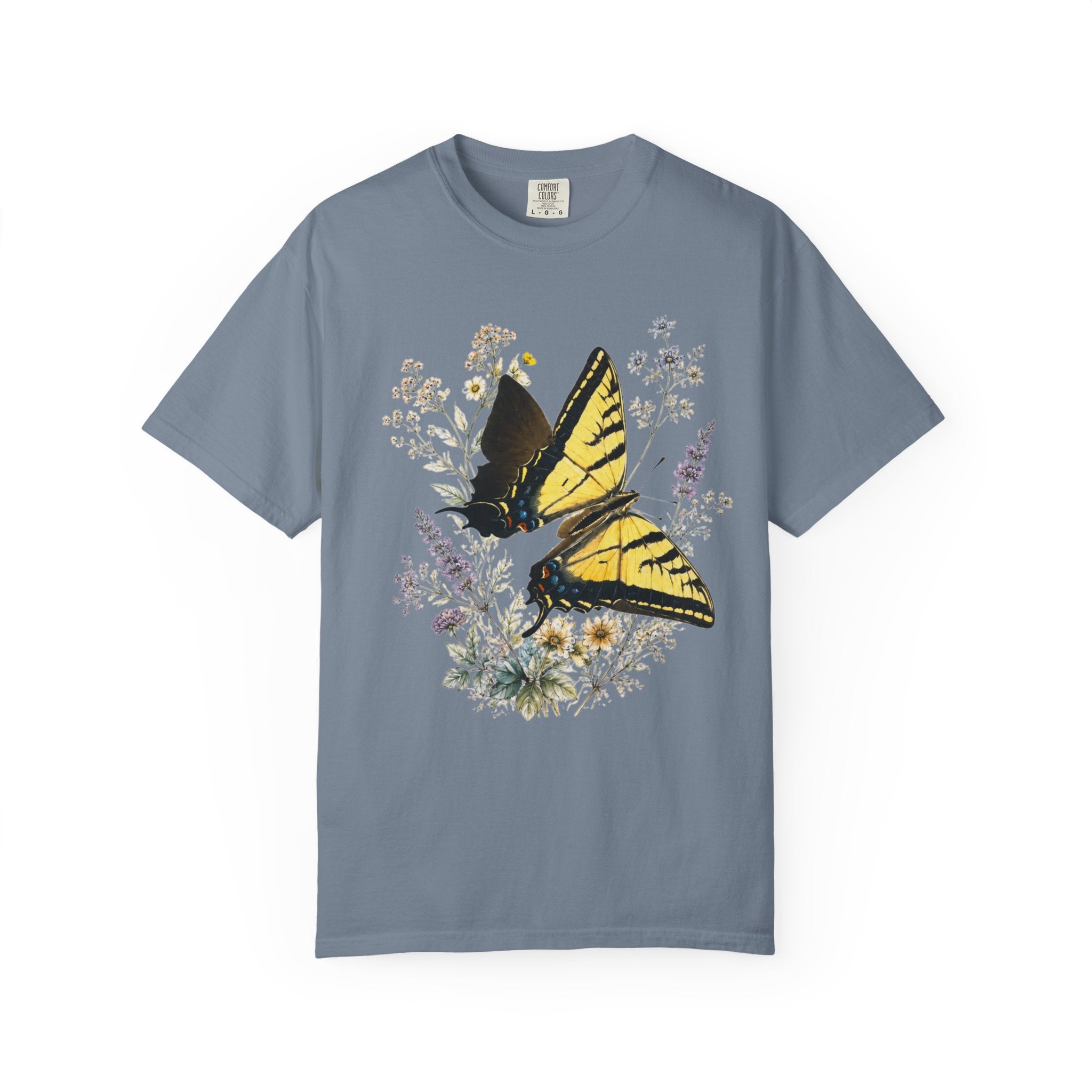 Swallowtail Butterfly - Botanical Wildflower Tee