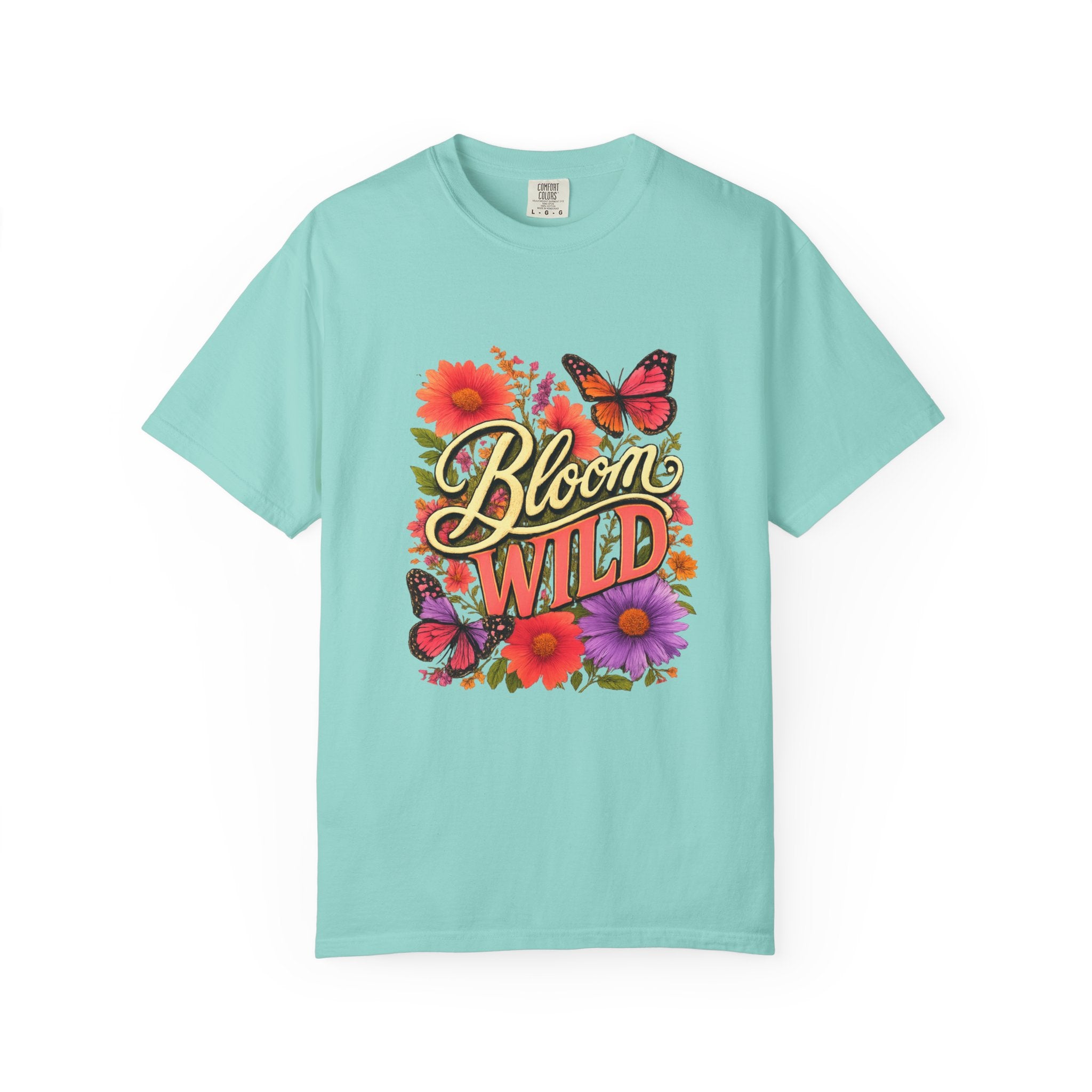 Bloom Wild - Vibrant Butterfly Wildflower Tee