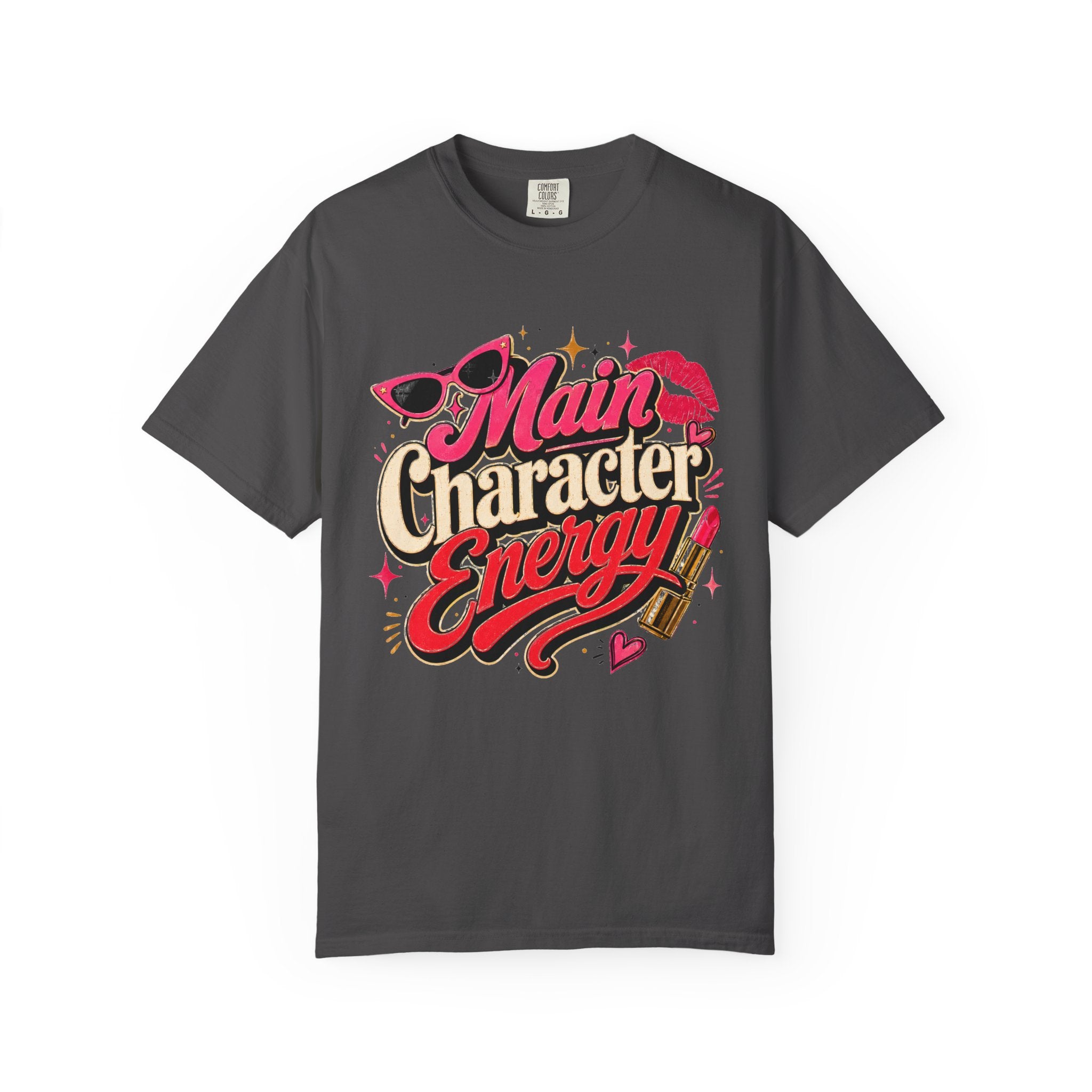 Main Character Energy - Retro Glam Tee