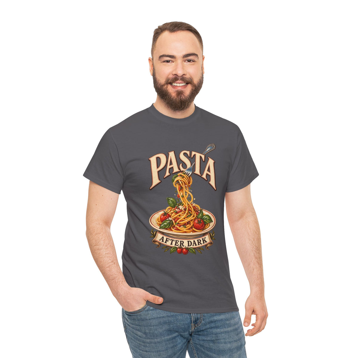 Pasta After Dark Late Night Cooking T-Shirt