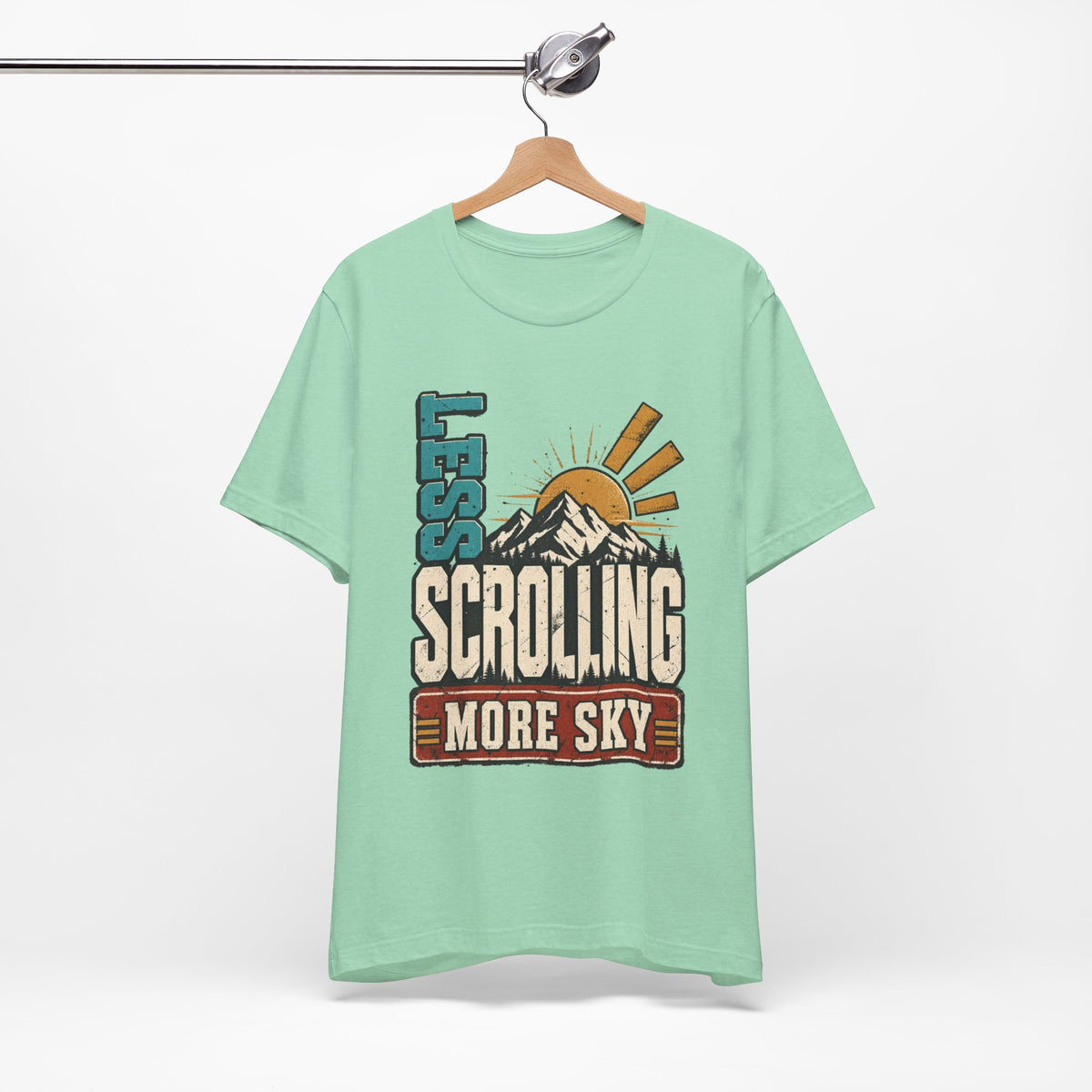 Less Scrolling More Sky T-Shirt