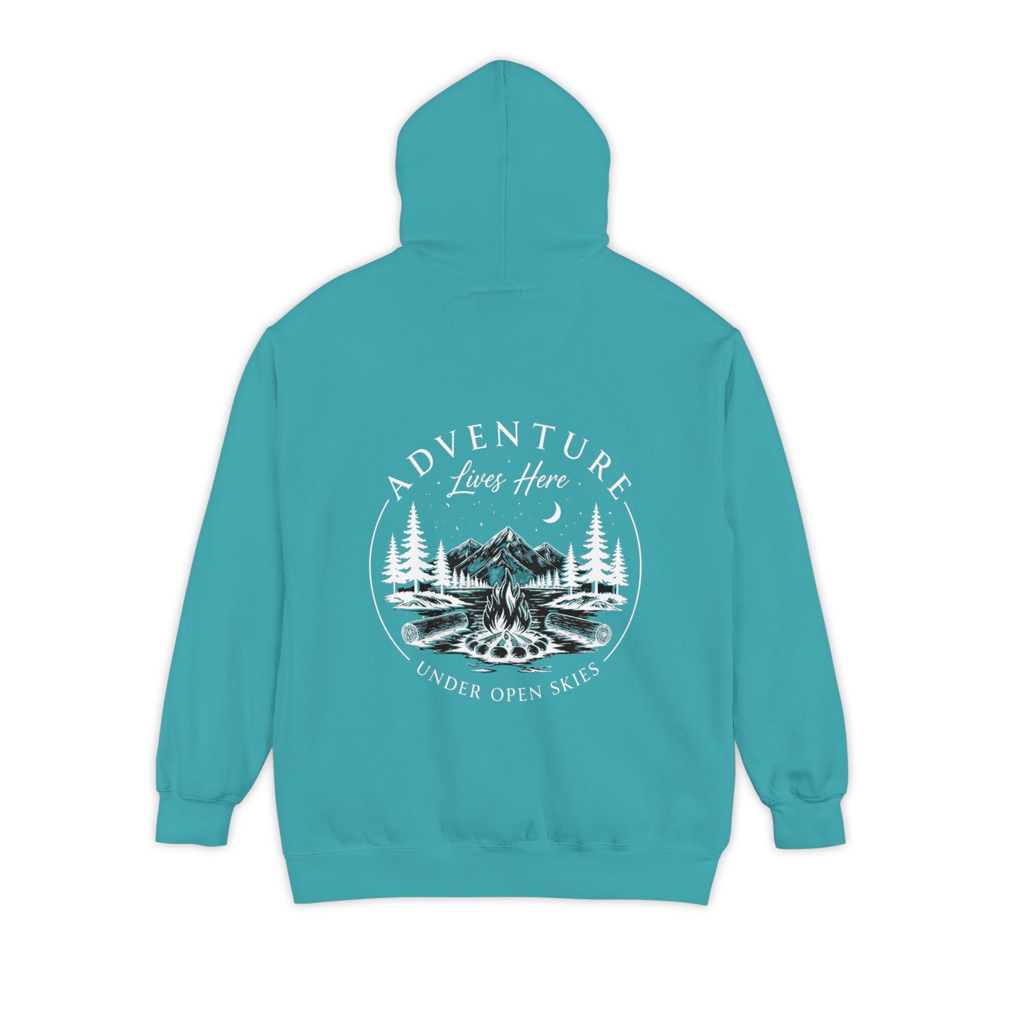 The Adventure Lives Here Campfire Hoodie