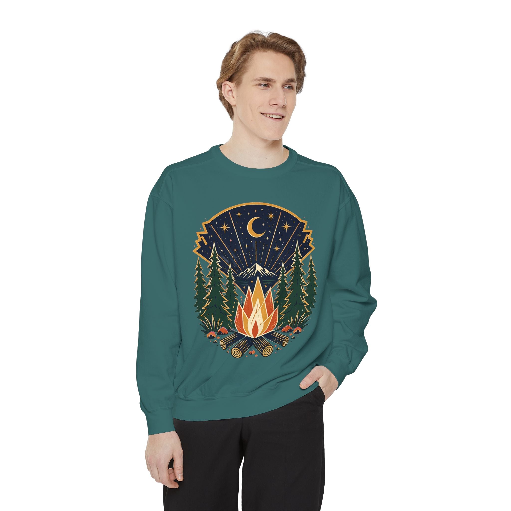 Campfire Night Badge Sweatshirt