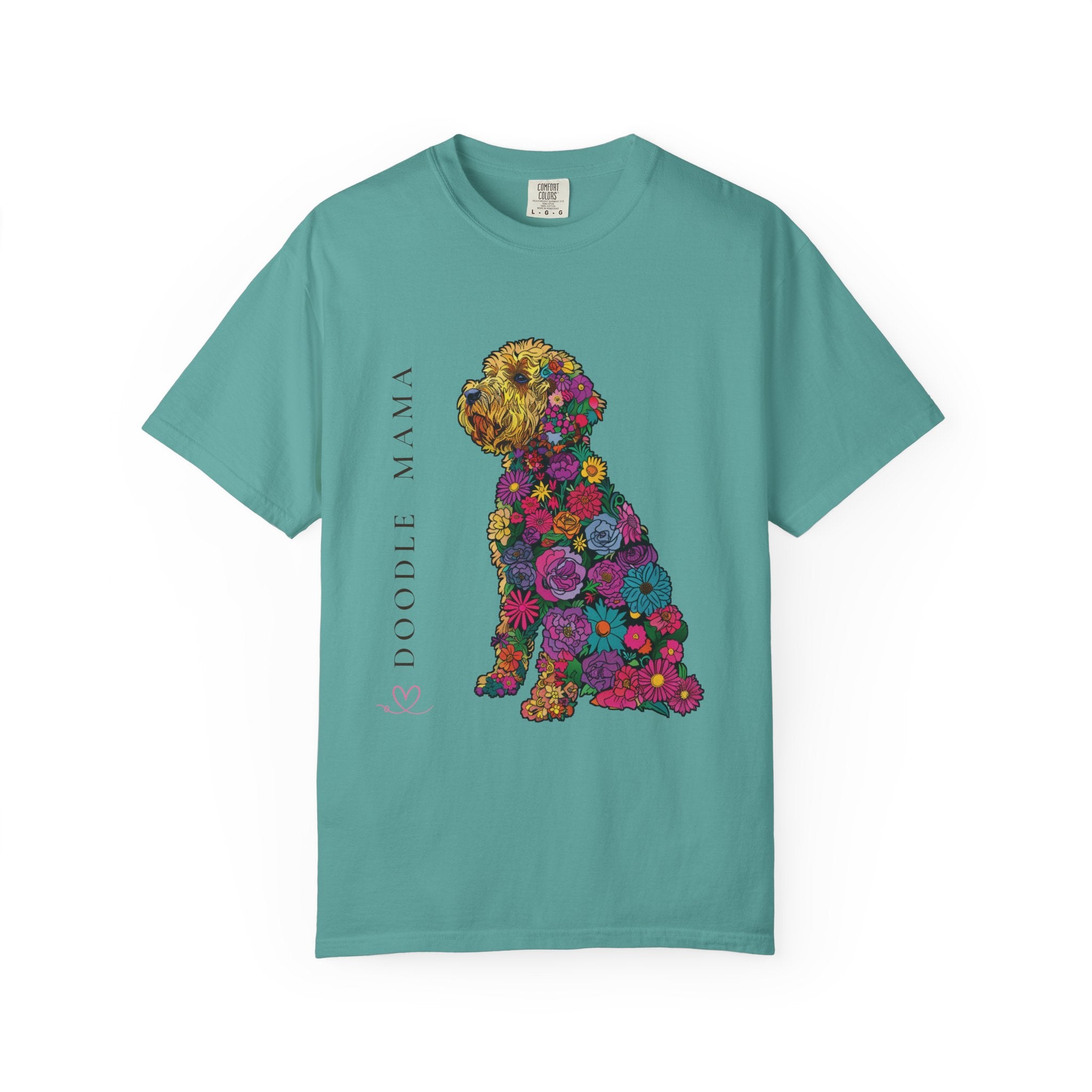 Doodle Mama - Floral Doodle Tee