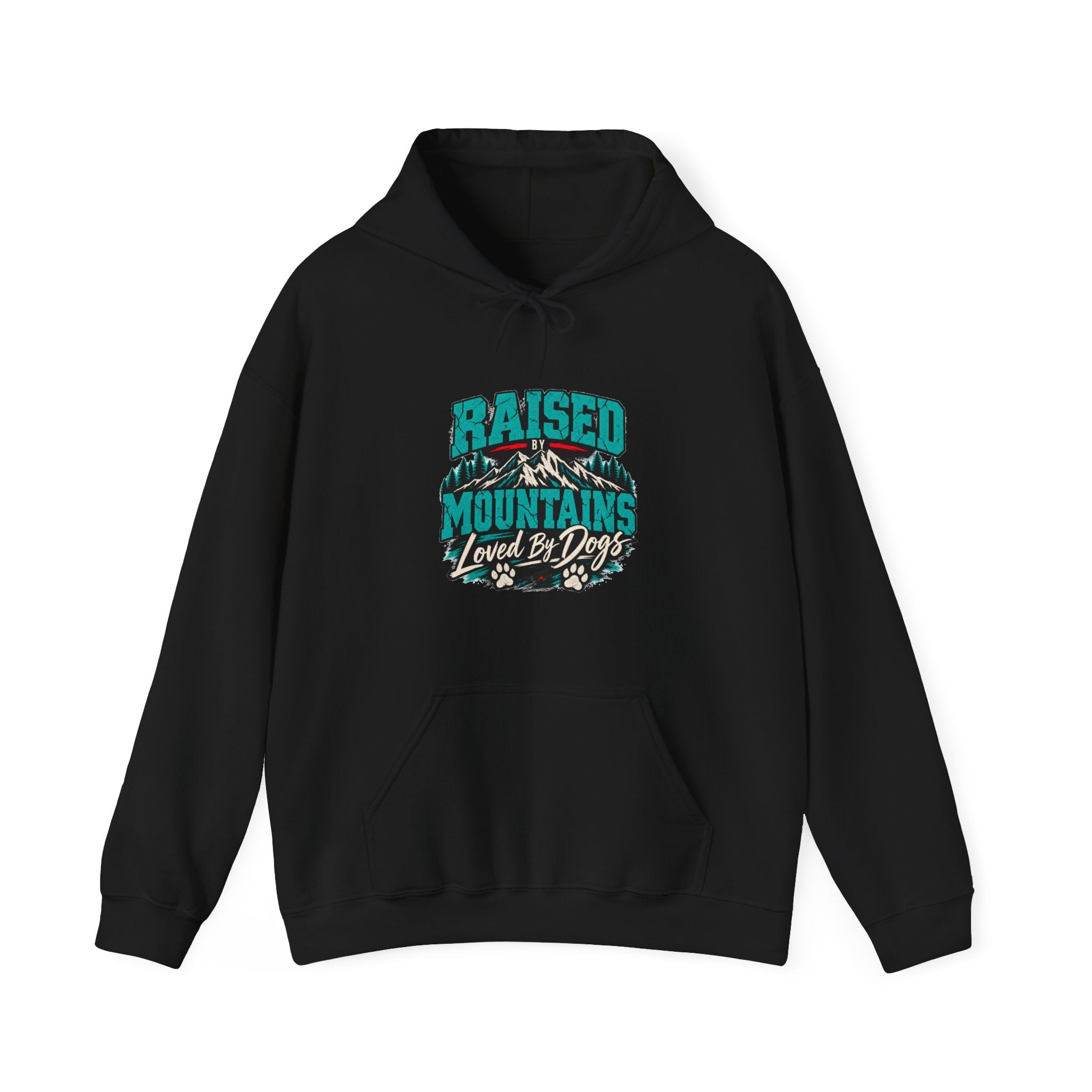 Raised by Mountains Hoodie — Soft Fleece