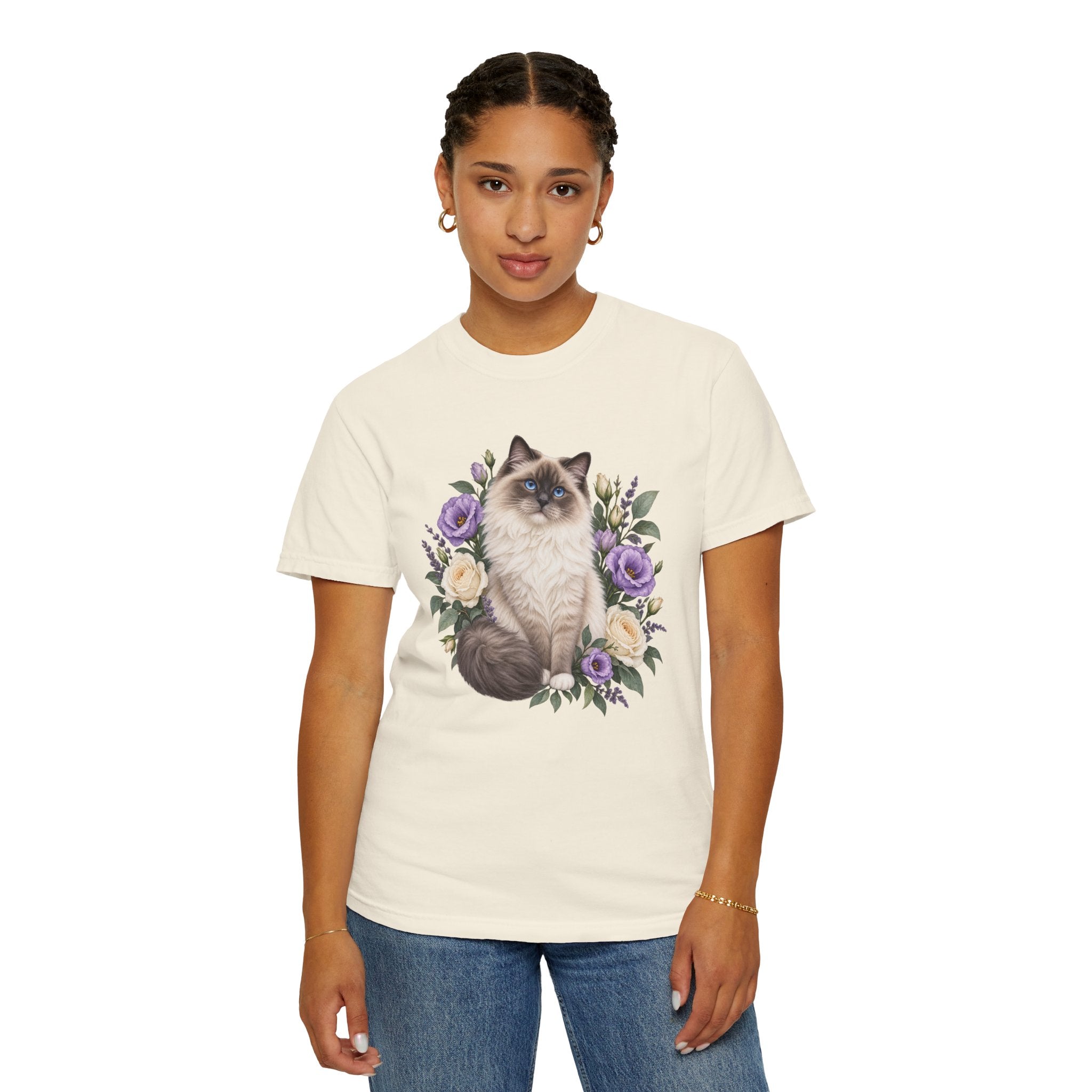 Hoopoe Hollyhock Tee