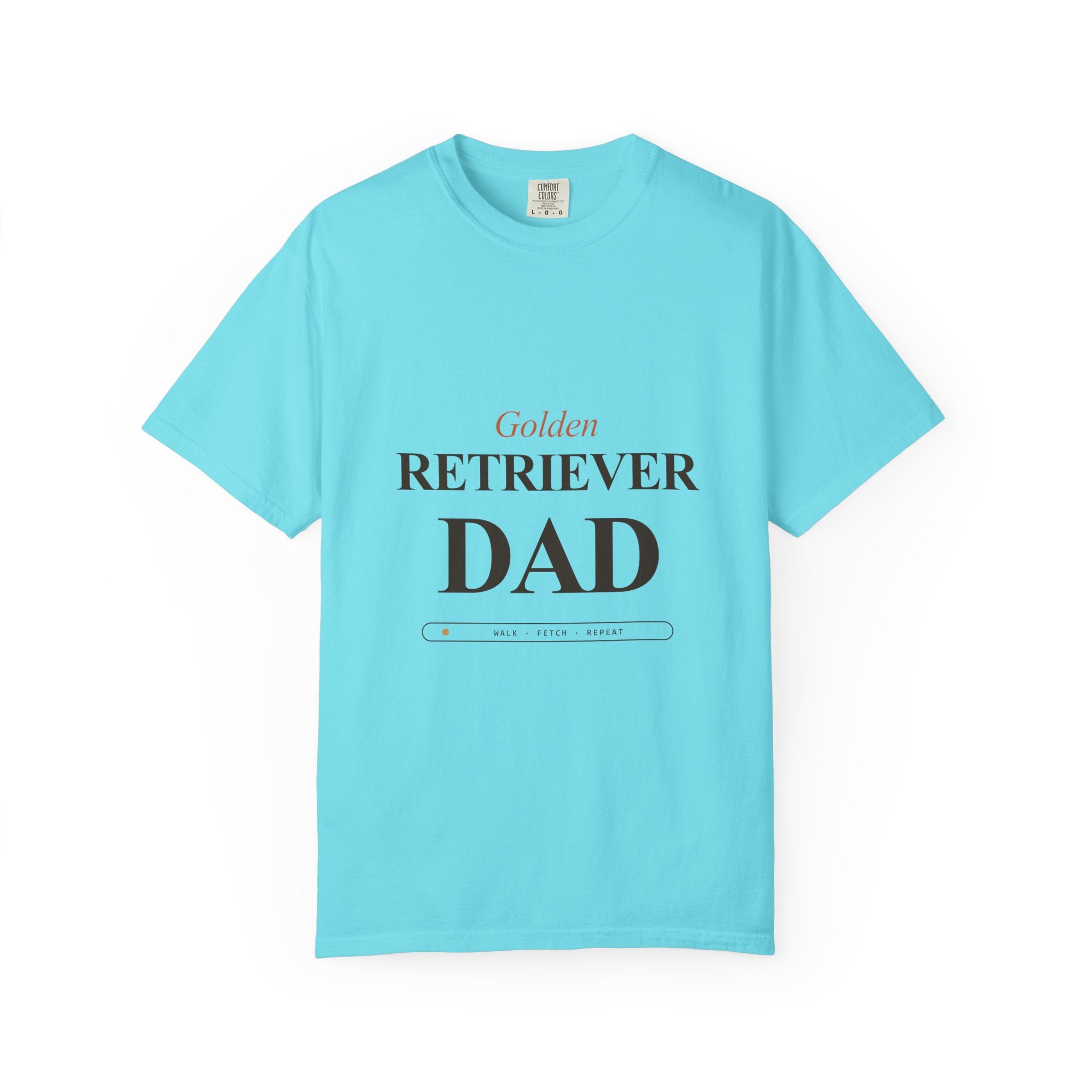 Walk Fetch Repeat - Golden Retriever Dad