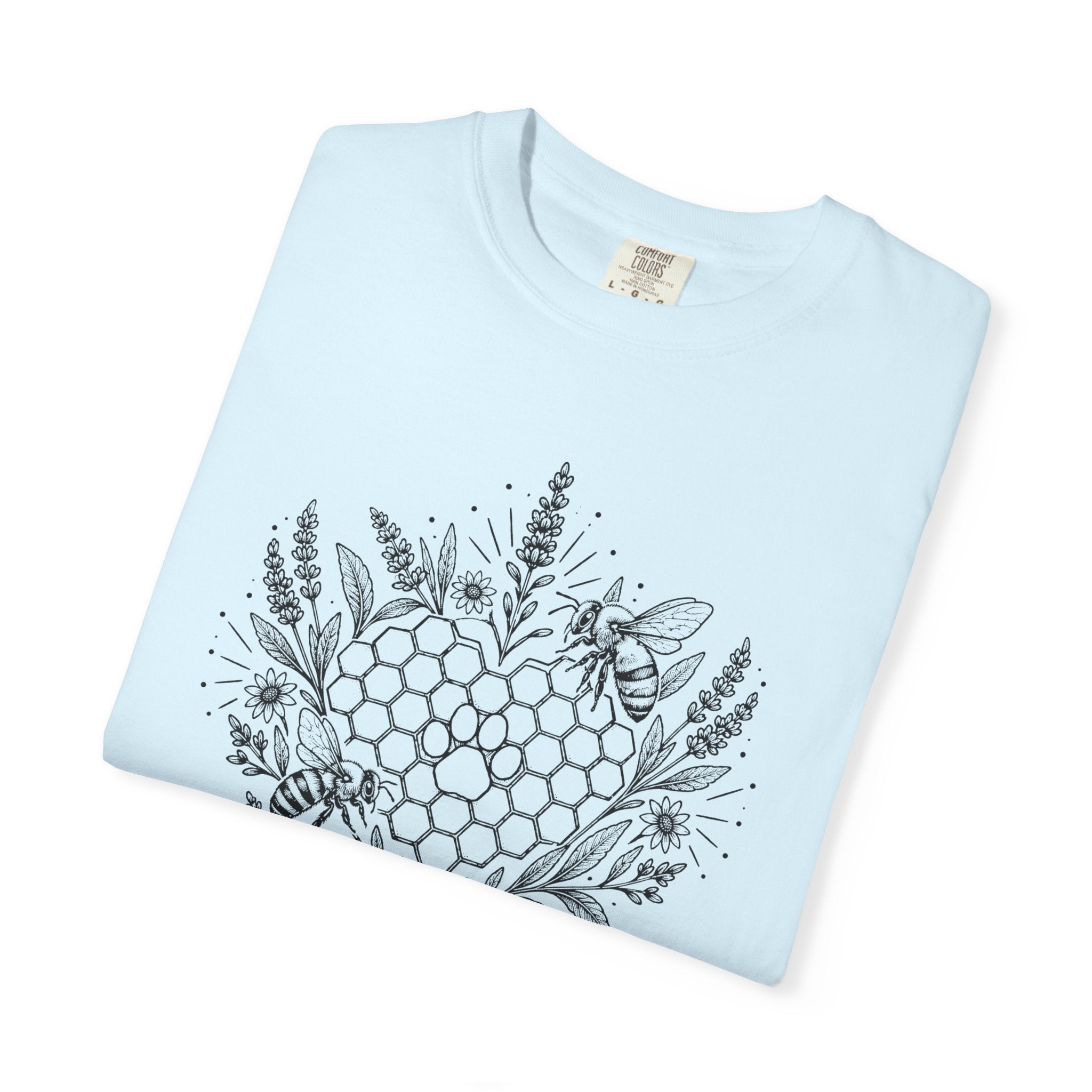 Bee Paw T-Shirt — Garment-Dyed Cotton