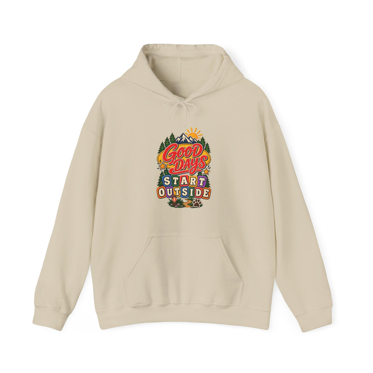 Good Days Start Outside Hoodie — Soft Fleece