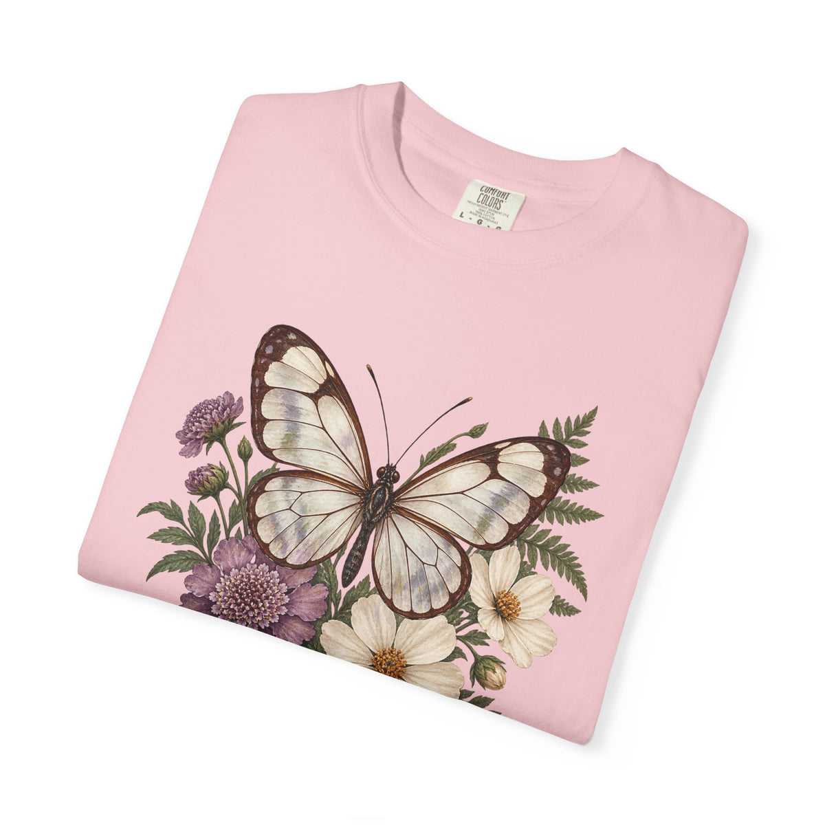 Butterfly Shirt — On Quiet Wings Botanical Tee
