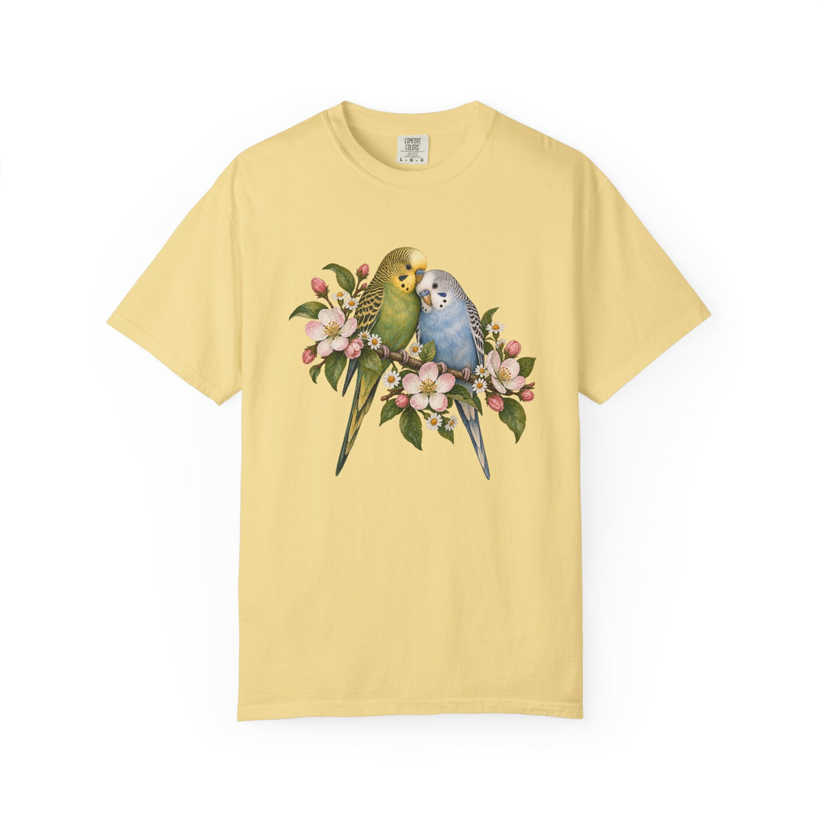 Budgie Parakeet T-Shirt — Where You Perch