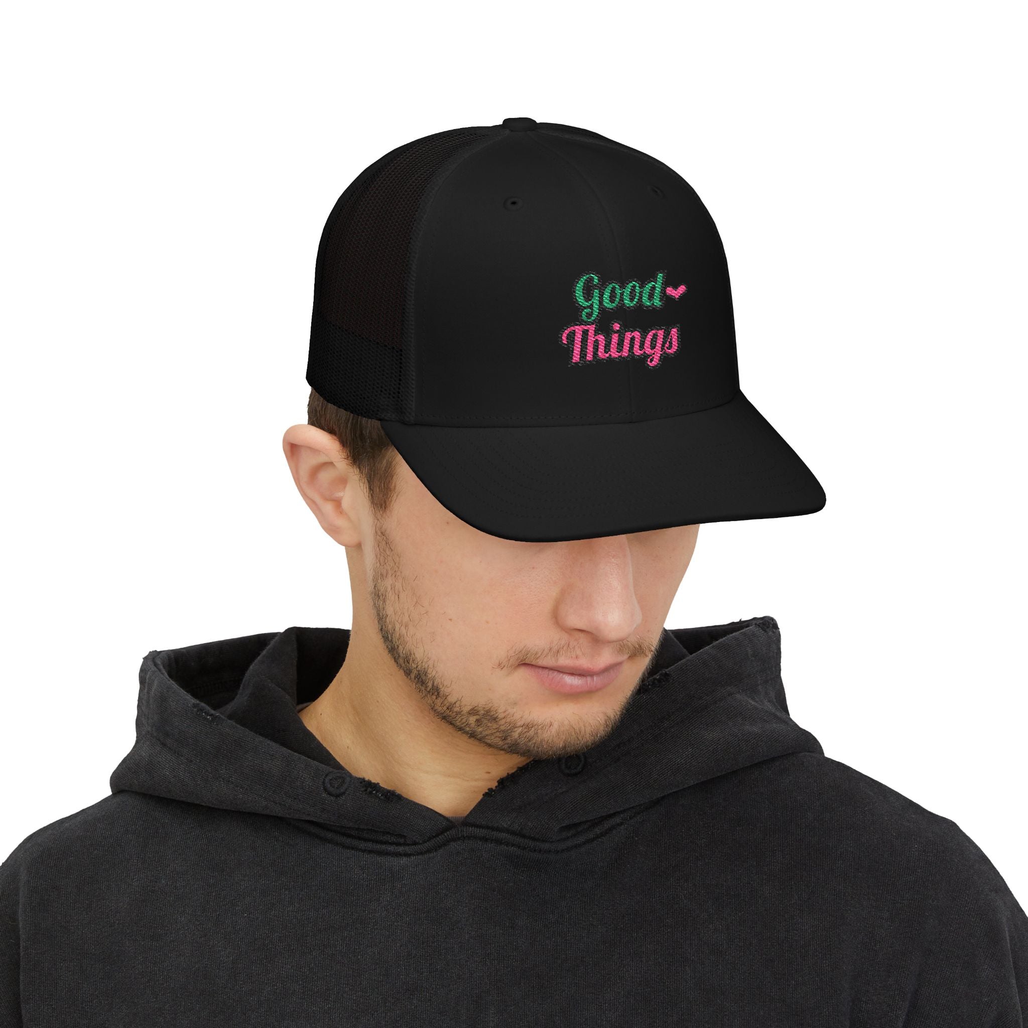 Good Things — Embroidered Trucker Hat