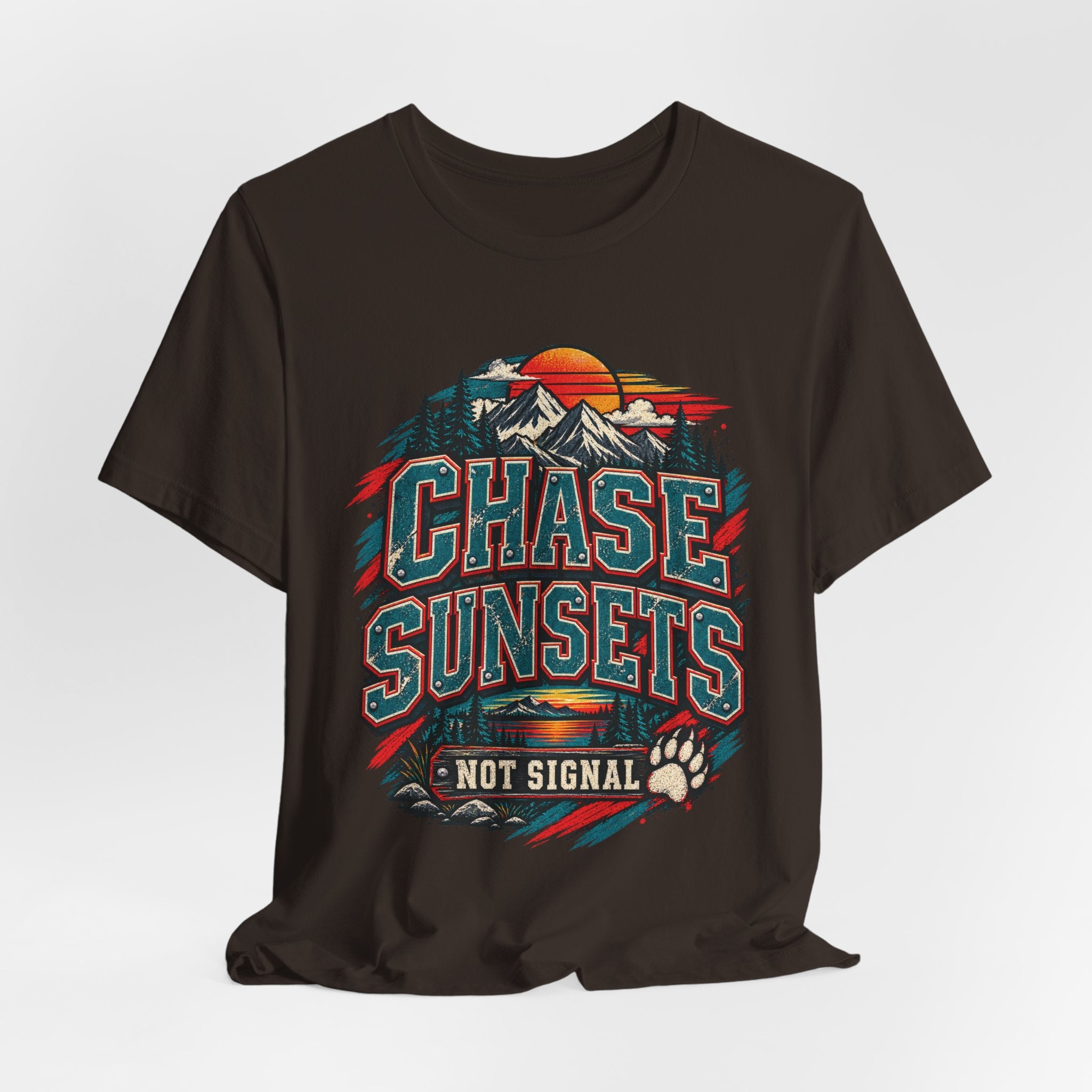 Chase Sunsets Not Signal T-Shirt