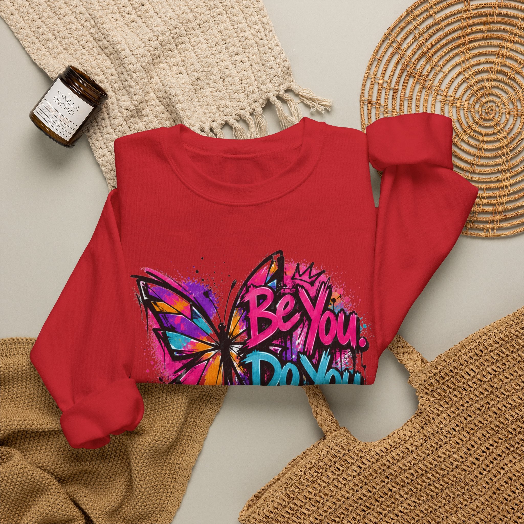 Be You. Do You. For You. — Graffiti Sweatshirt