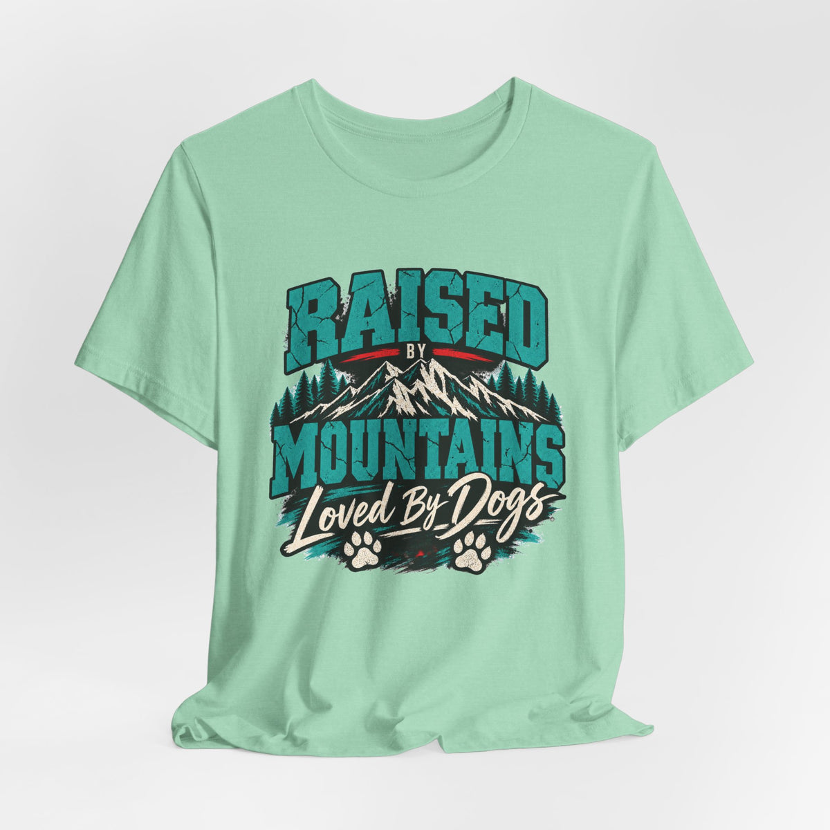 Raised by Mountains T-Shirt — Garment-Dyed Cotton