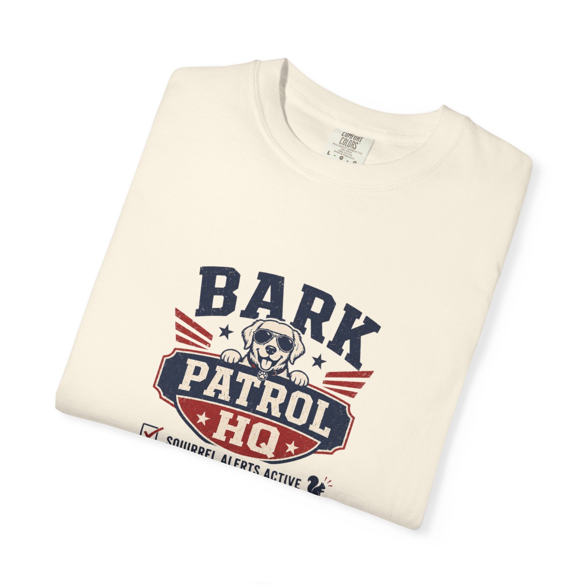 Bark Patrol HQ - Funny Dog Dad Shirt