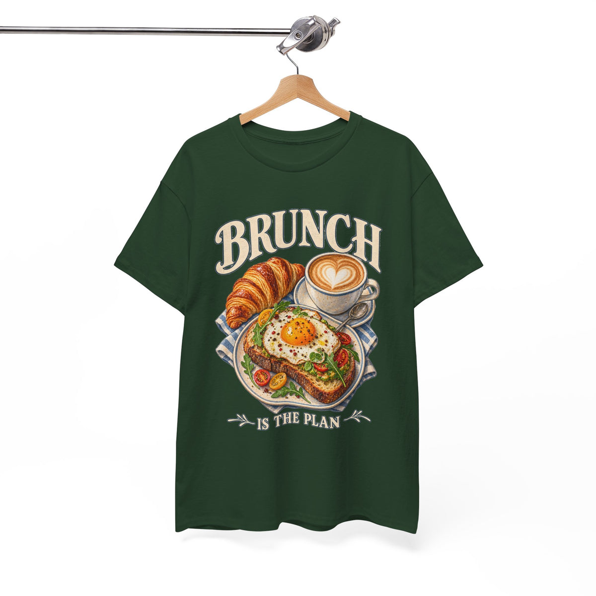 Brunch Is the Plan Funny Brunch T-Shirt