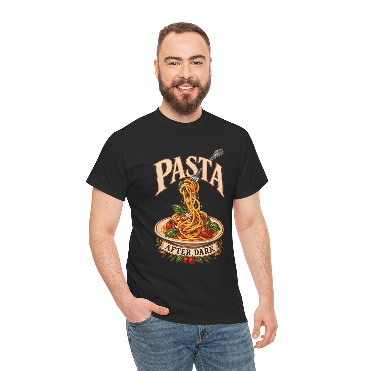 Pasta After Dark Late Night Cooking T-Shirt
