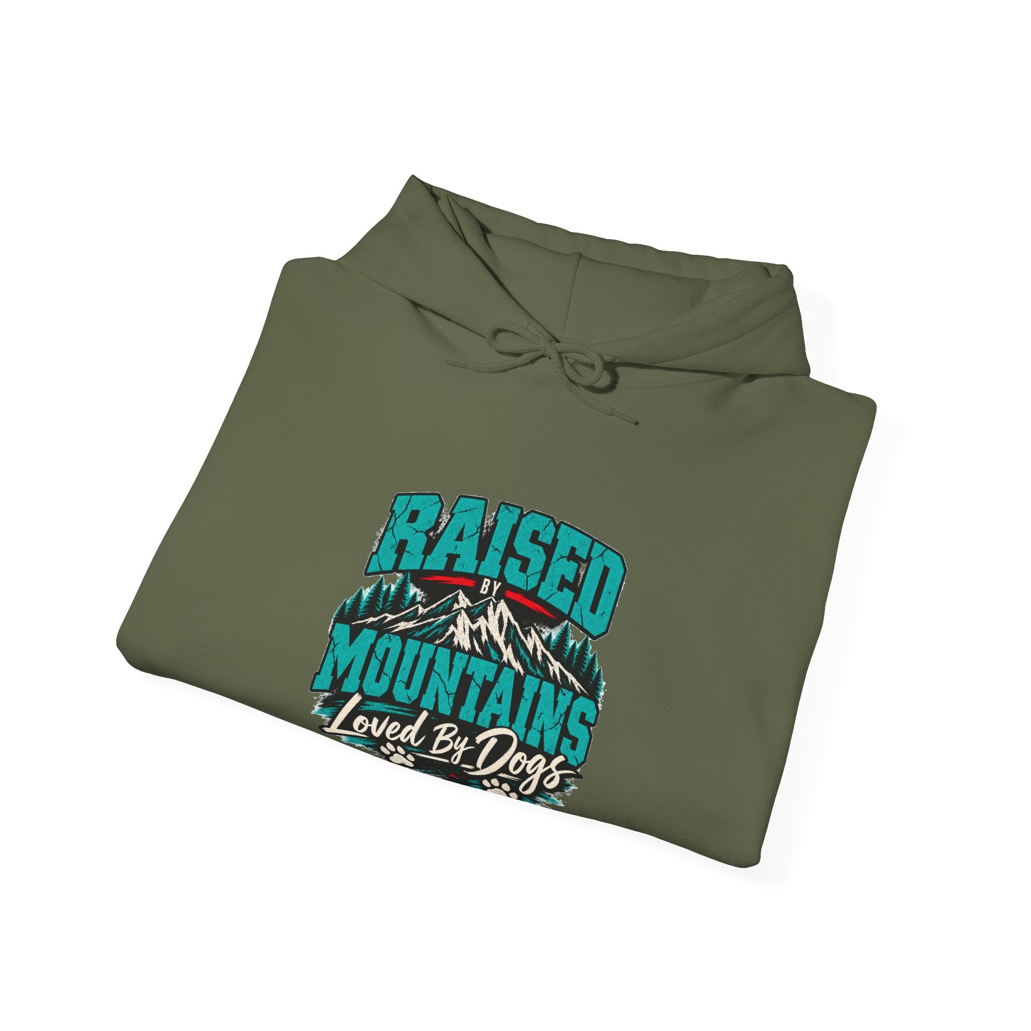 Raised by Mountains Hoodie — Soft Fleece