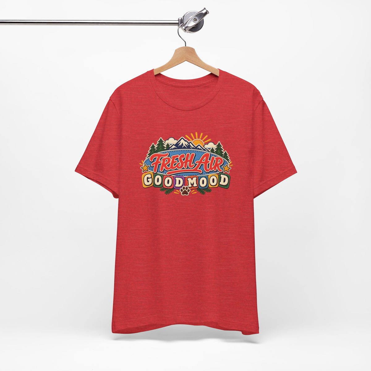 Fresh Air Good Mood T-Shirt — Garment-Dyed Cotton
