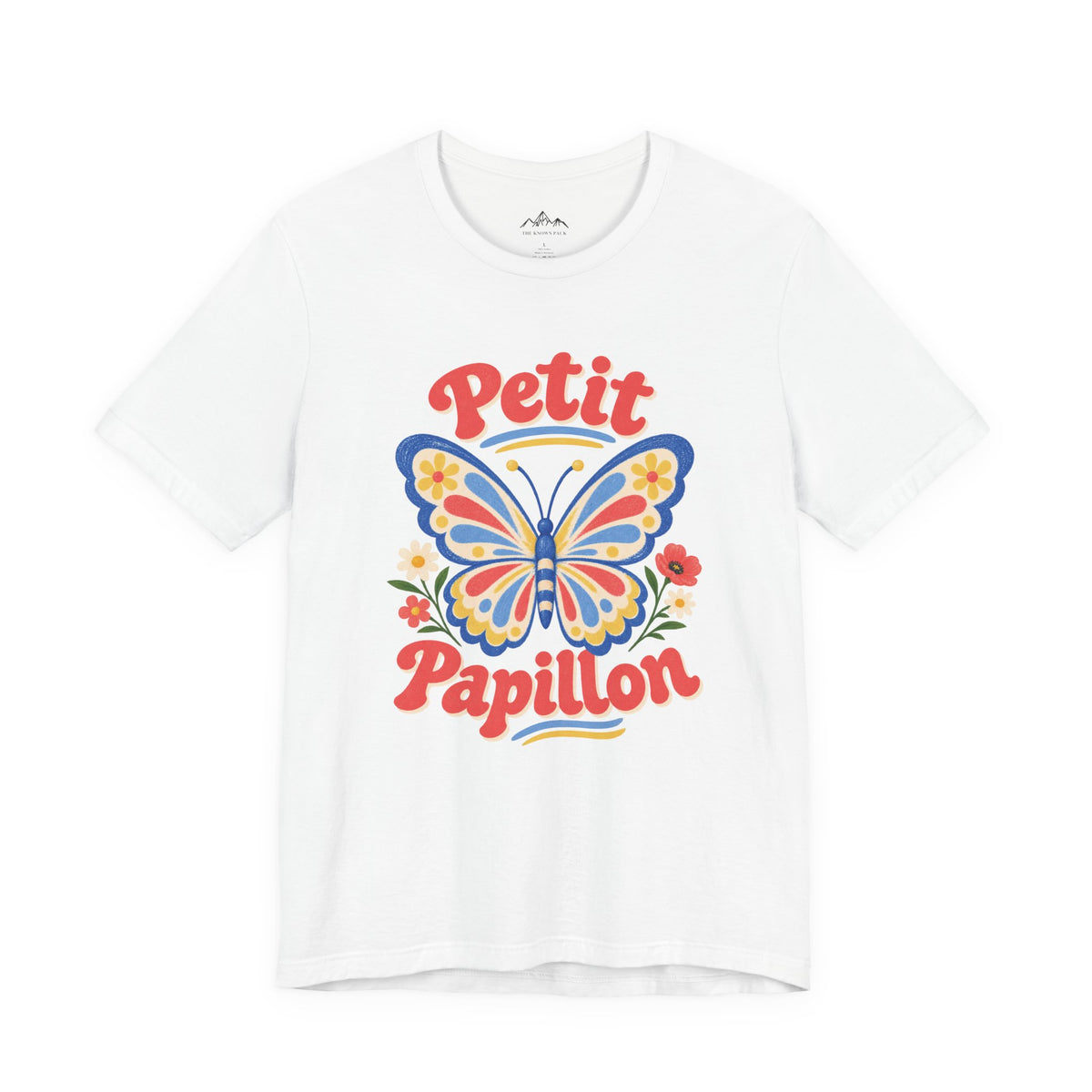 Petit Papillon Butterfly T-Shirt — Garment-Dyed Cotton