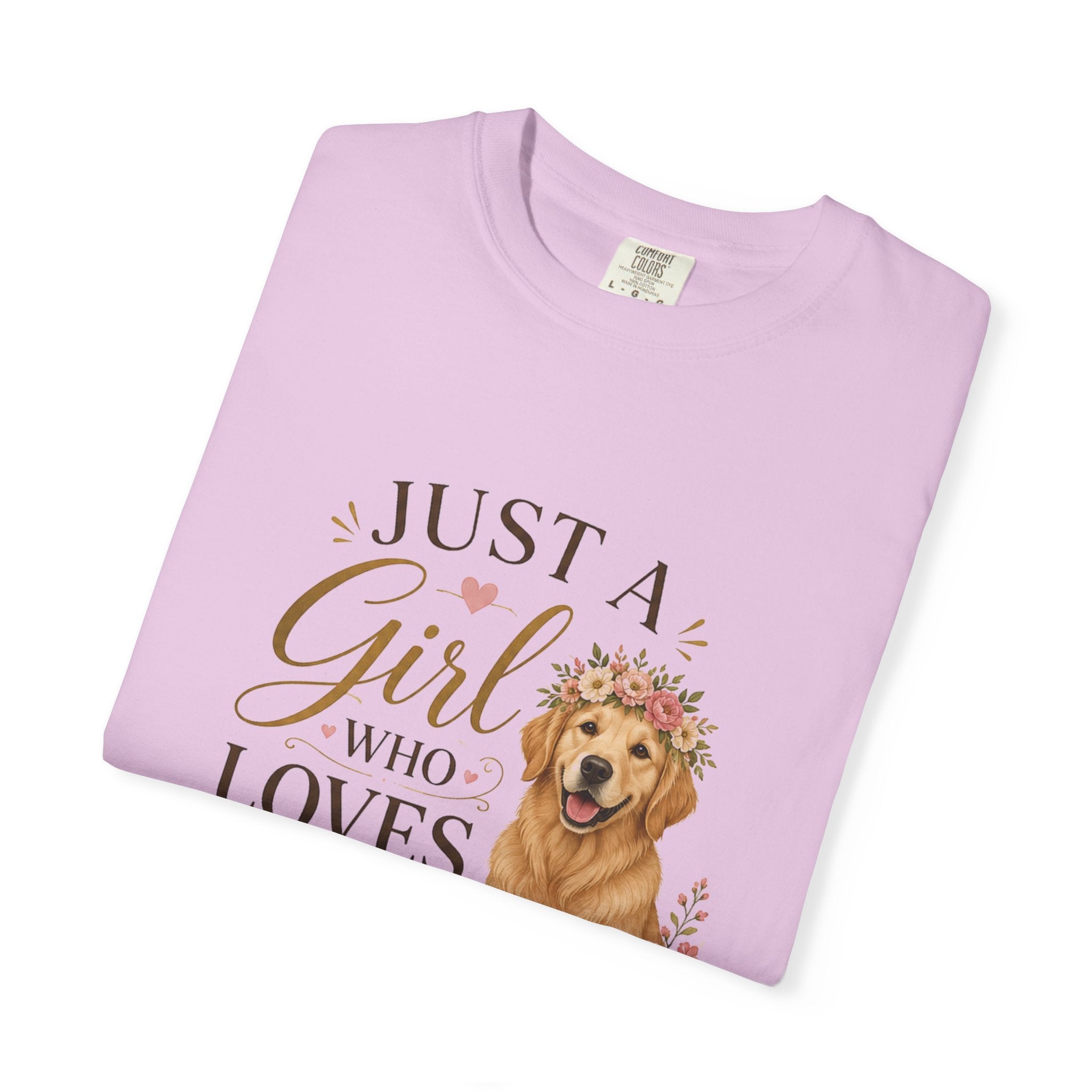 Just a Girl Who Loves Dogs and Flowers