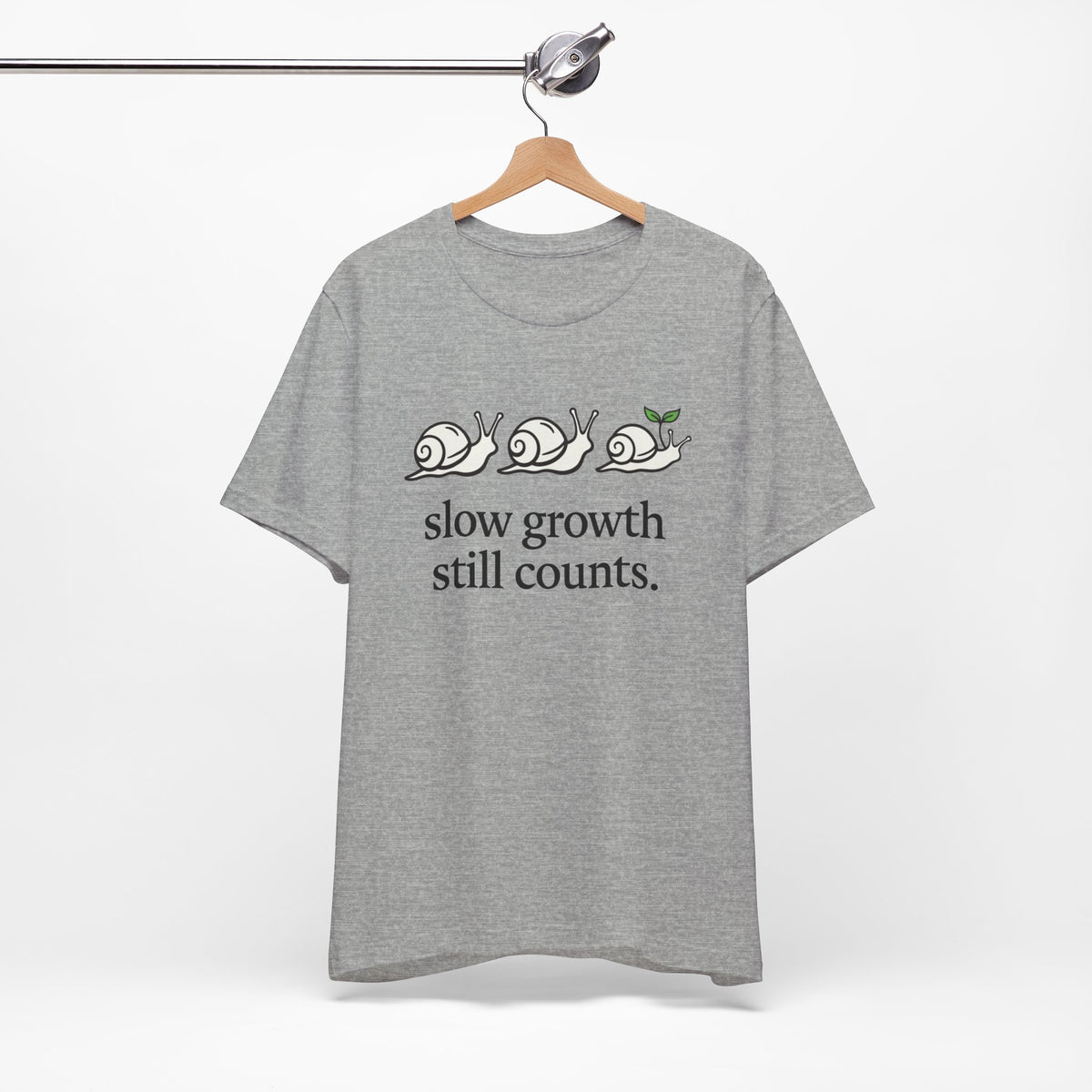 Slow Growth Still Counts Botanical T-Shirt