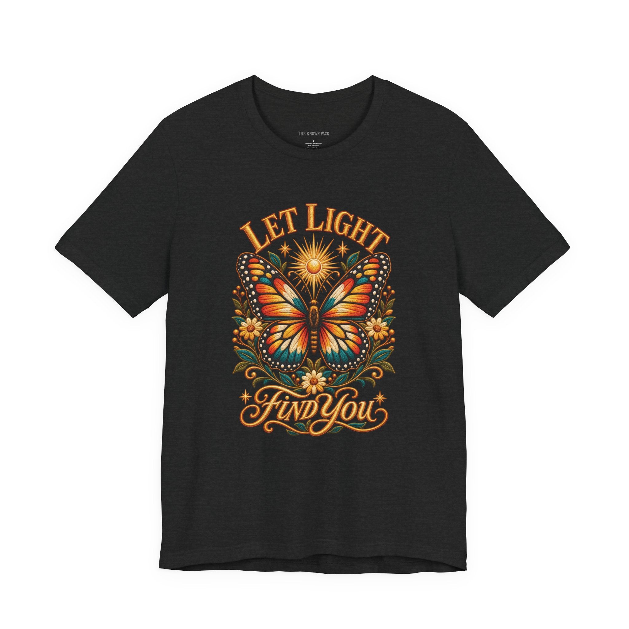 Let Light Find You T-Shirt — Garment-Dyed Cotton