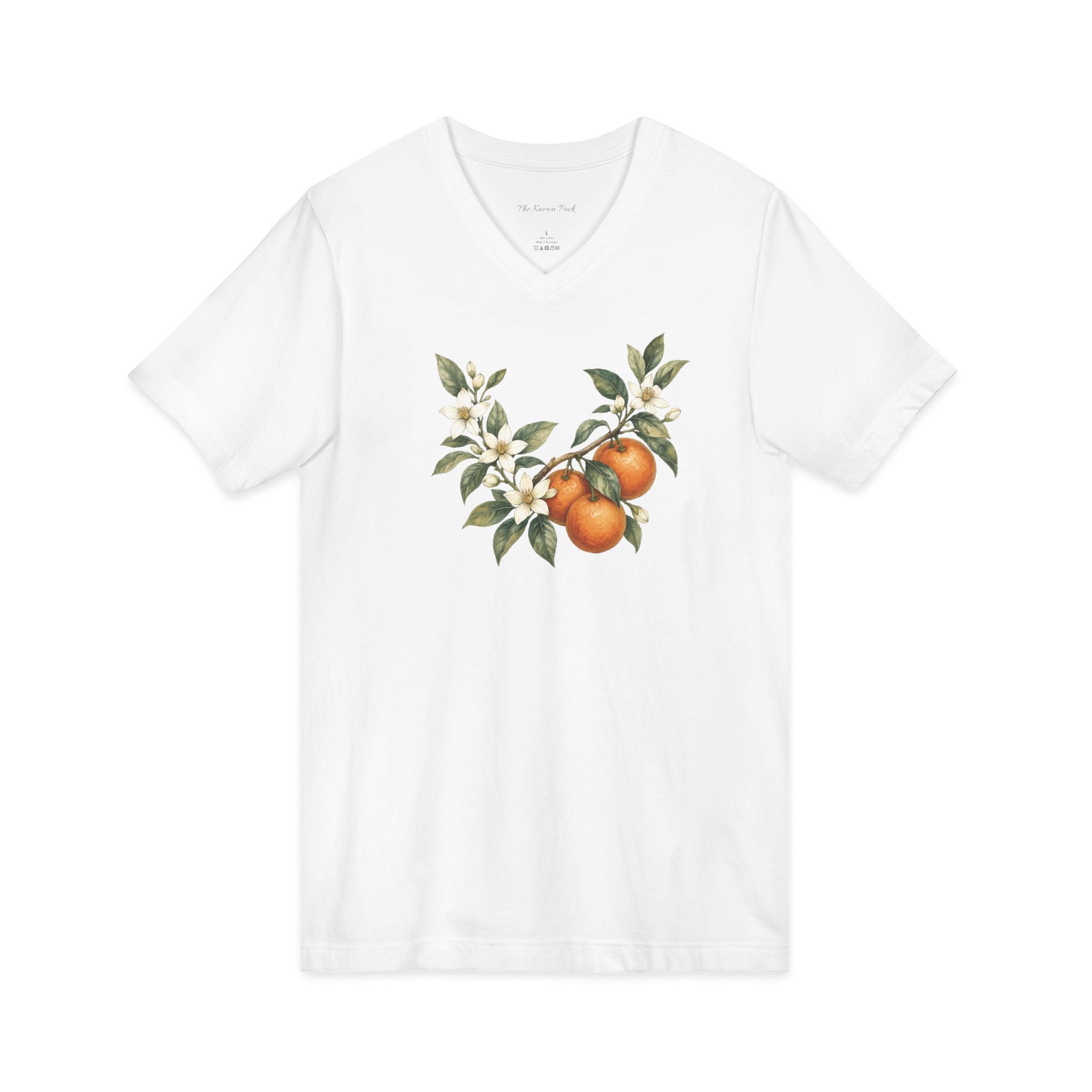 Orange Blossom Branch (V-Neck) Tee