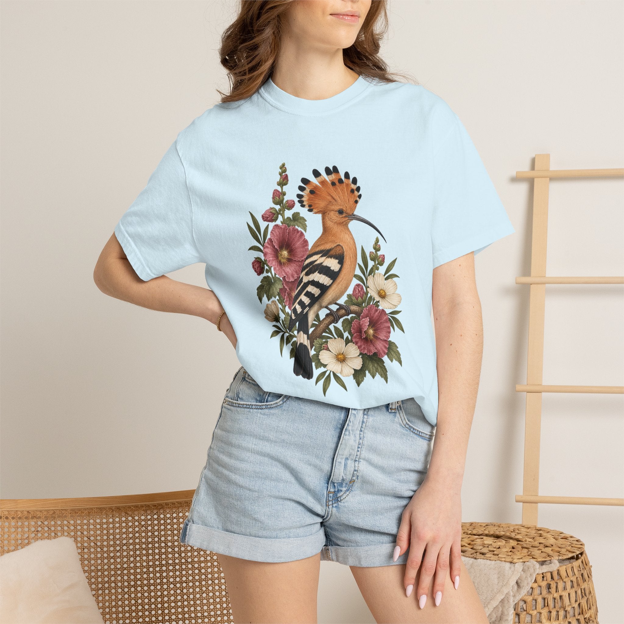 Glasswing Butterfly Scabiosa Tee