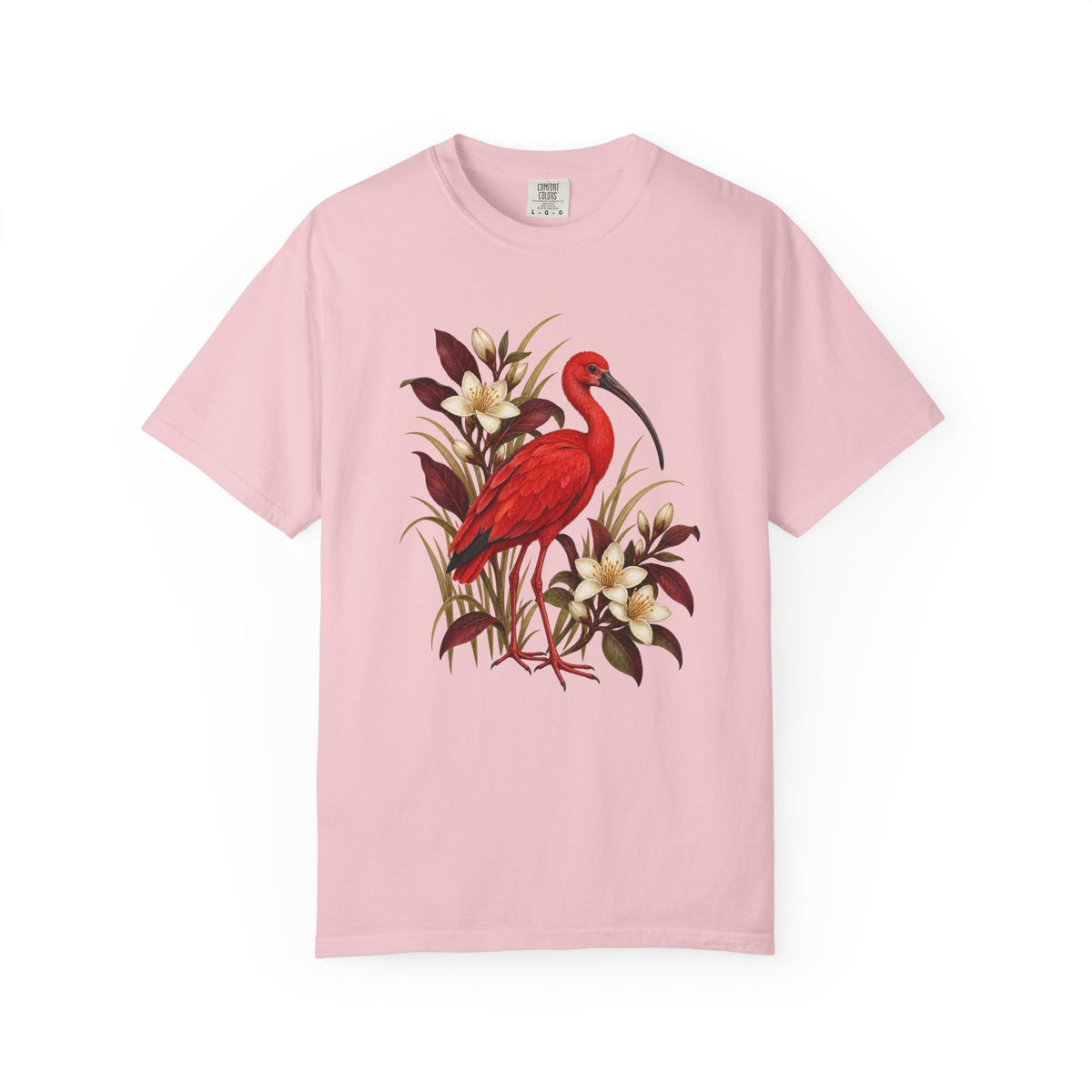 Scarlet Ibis T-Shirt — A Flame Among Flowers