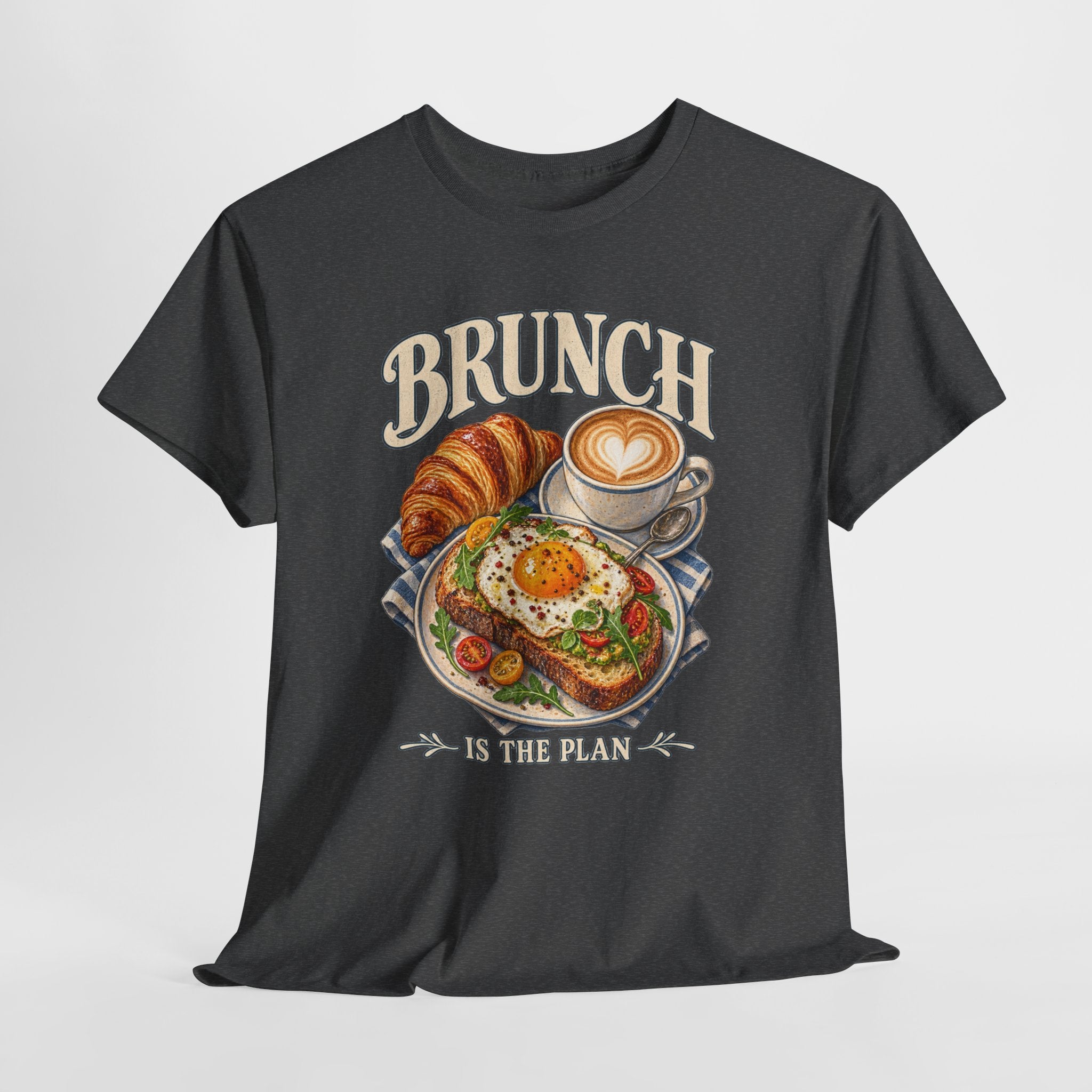 Brunch Is the Plan Funny Brunch T-Shirt