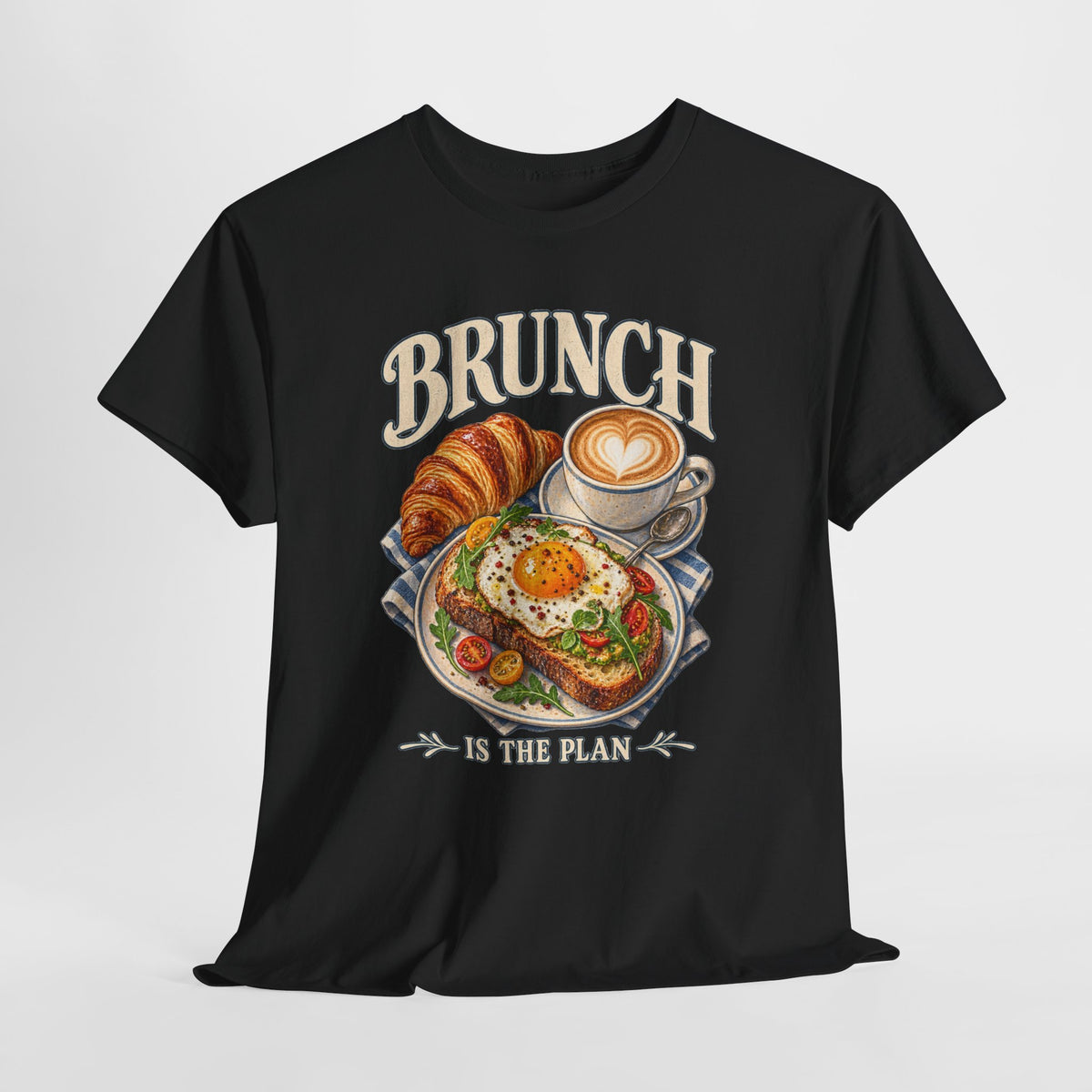 Brunch Is the Plan Funny Brunch T-Shirt