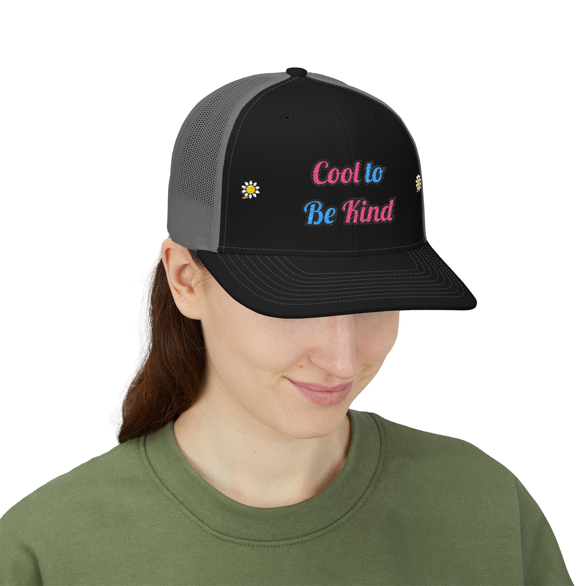 Cool to Be Kind — Embroidered Trucker Hat