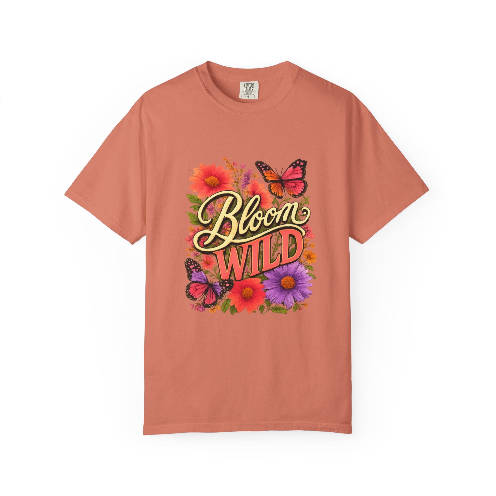 Bloom Wild - Vibrant Butterfly Wildflower Tee