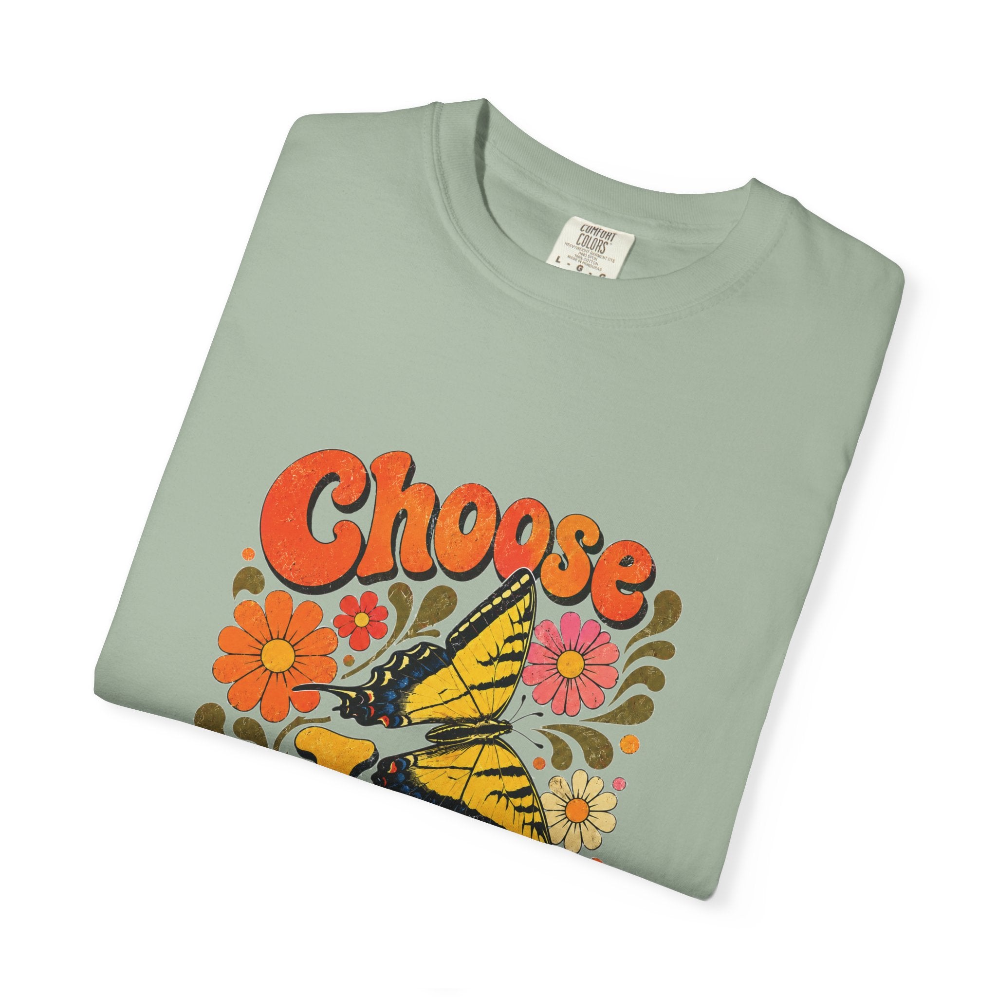 Choose Joy - Retro Butterfly Tee